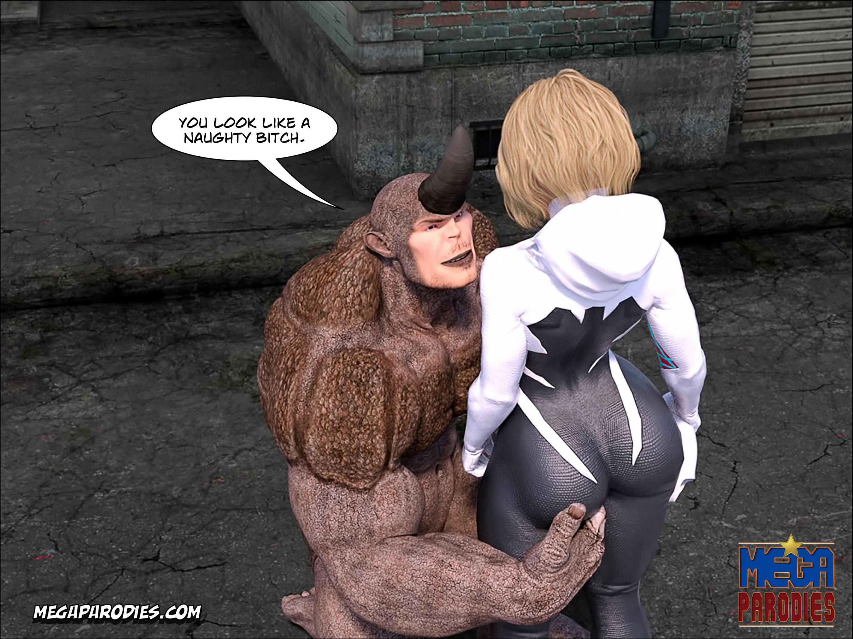 Spider Gwen x Rhino part 2 image number 22