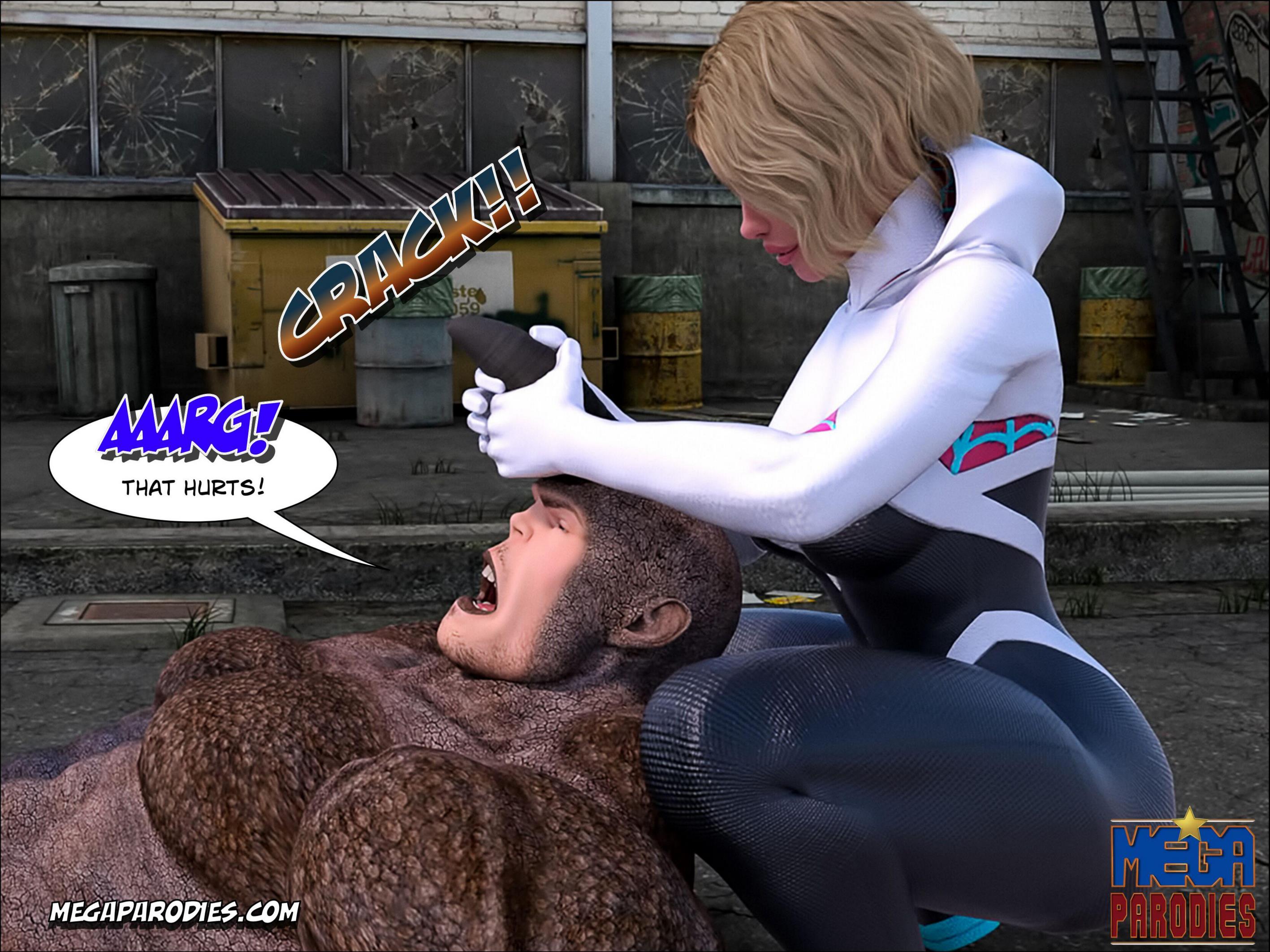 Spider Gwen x Rhino part 2 image number 31