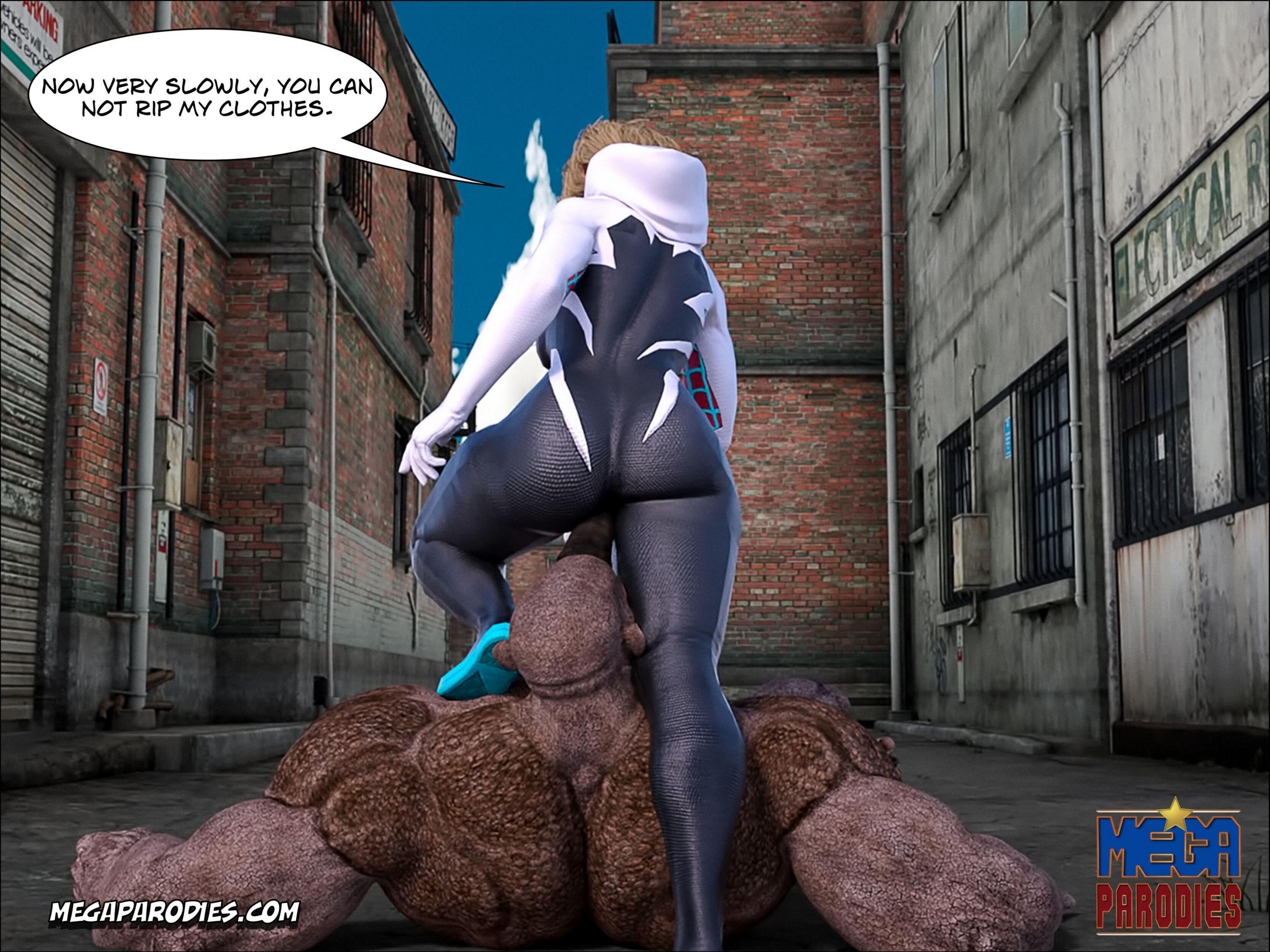 Spider Gwen x Rhino part 2 image number 34