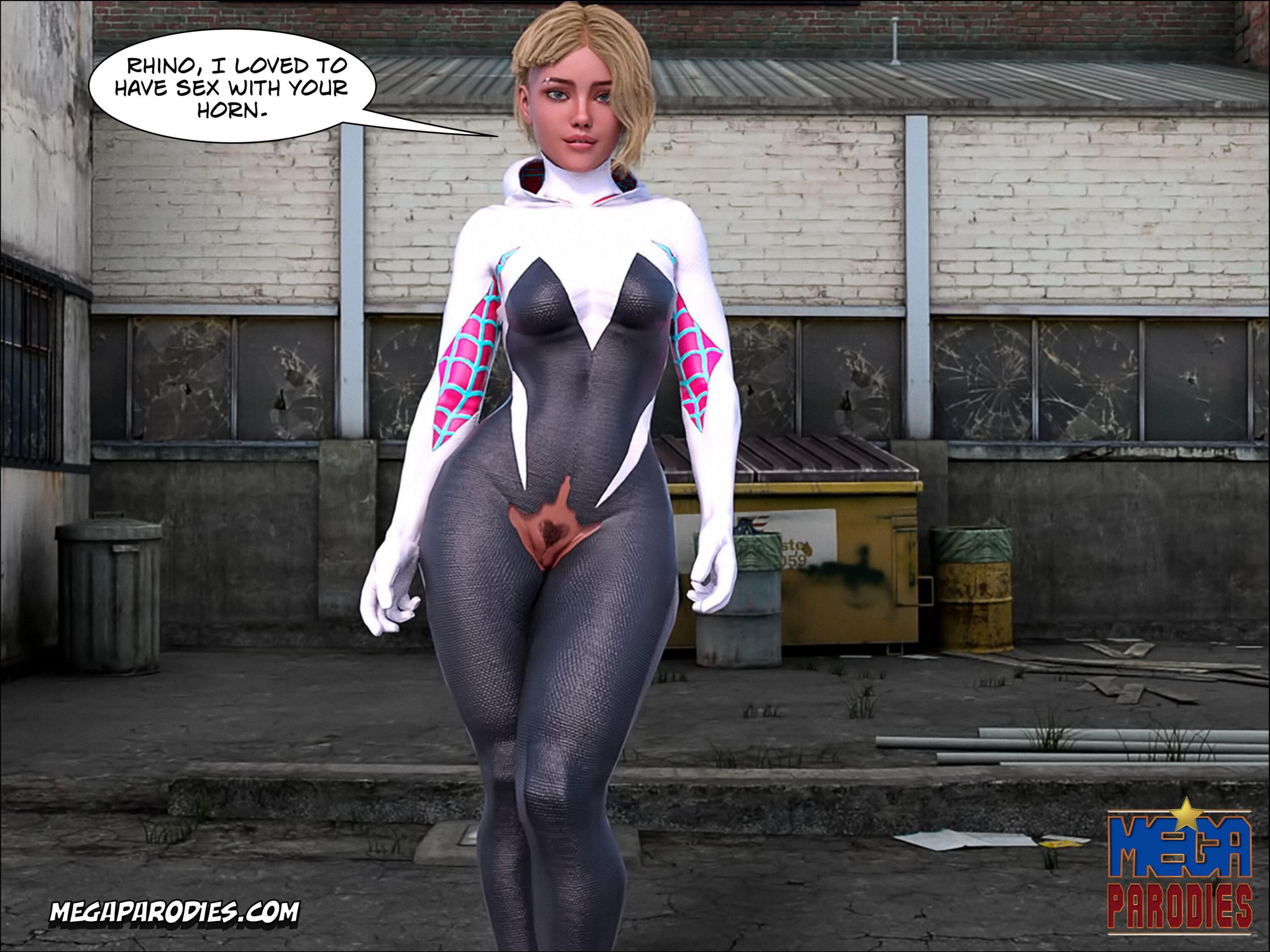 Spider Gwen x Rhino part 2 image number 42