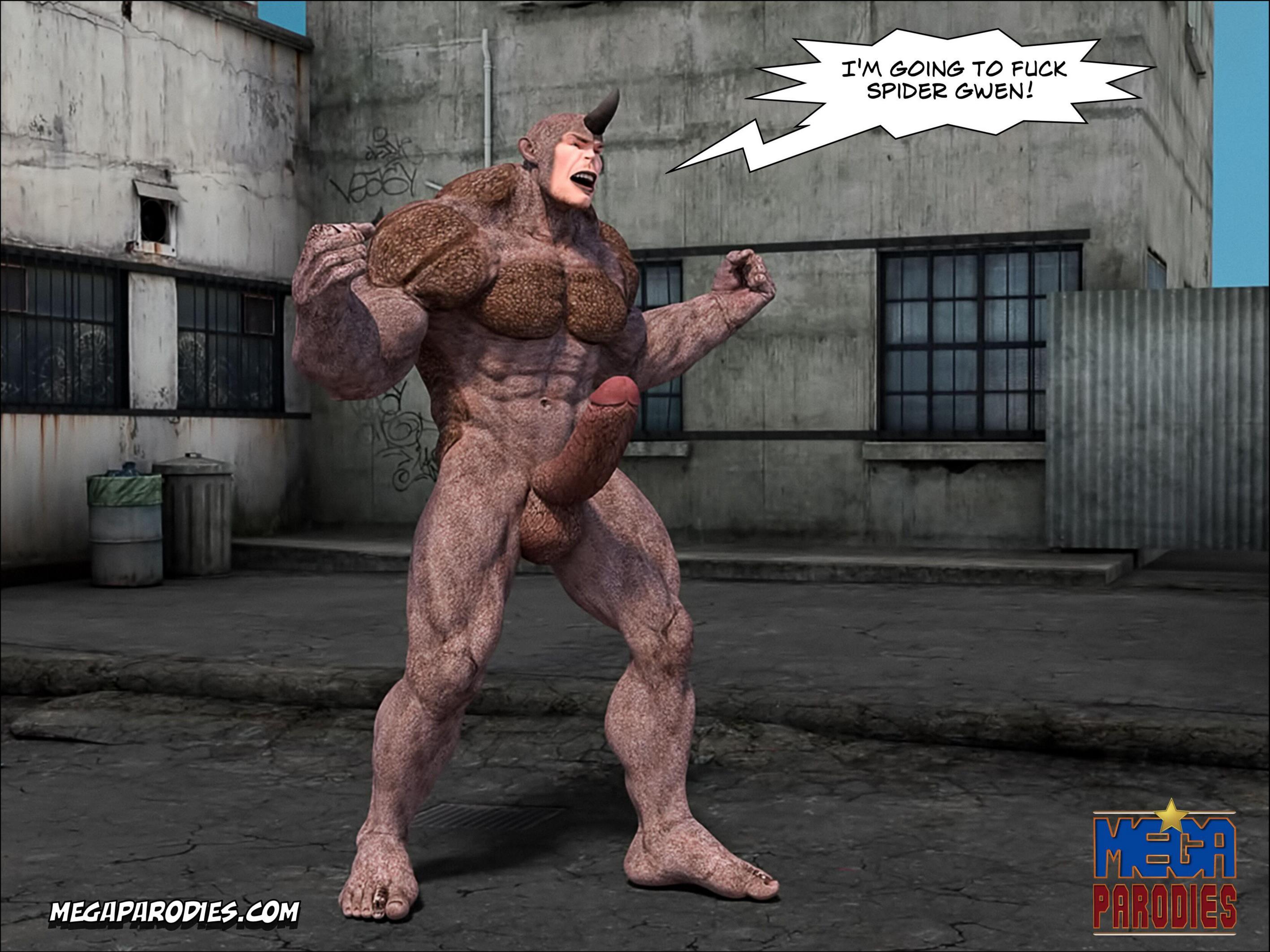 Spider Gwen x Rhino part 2 image number 4