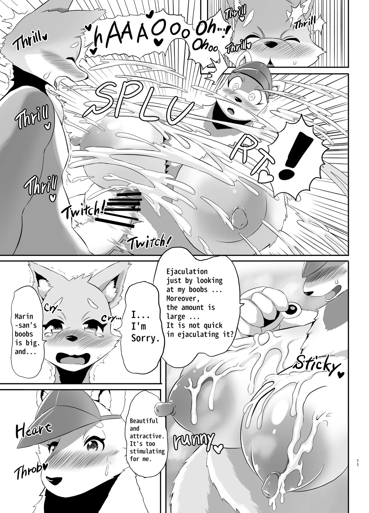 Beach Life Guard 30years old Polar bear woman First love  Kaihinkyumeishi Misoji Shirokumaonna Hajimete no Koi image number 10