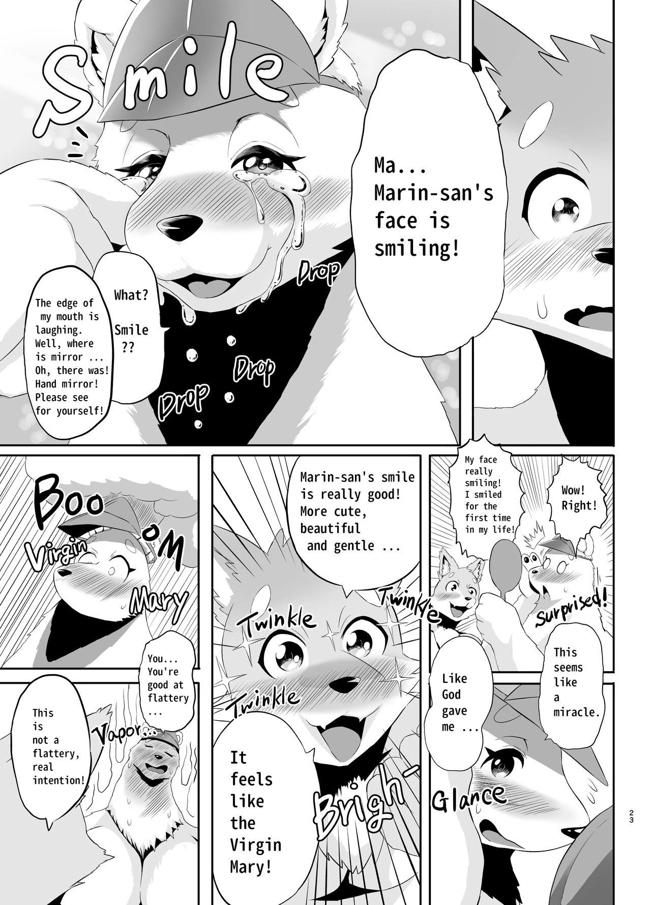 Beach Life Guard 30years old Polar bear woman First love  Kaihinkyumeishi Misoji Shirokumaonna Hajimete no Koi image number 22