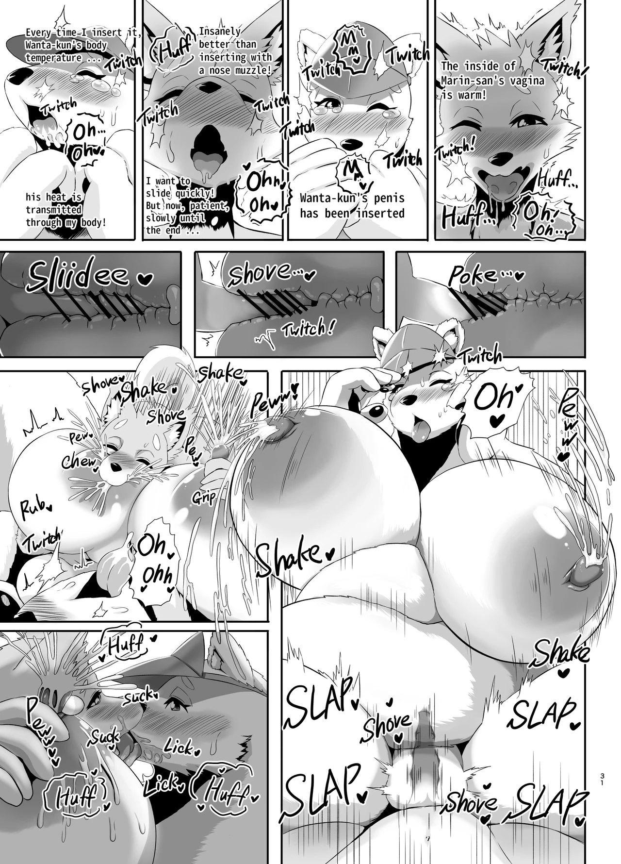 Beach Life Guard 30years old Polar bear woman First love  Kaihinkyumeishi Misoji Shirokumaonna Hajimete no Koi image number 30