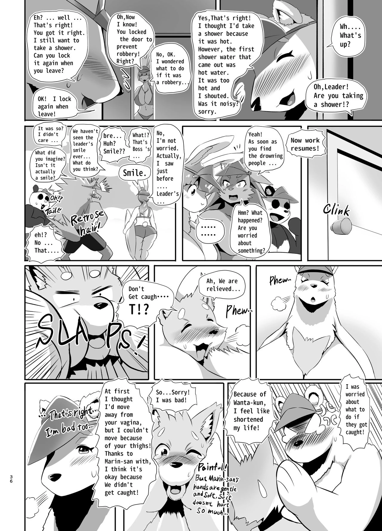 Beach Life Guard 30years old Polar bear woman First love  Kaihinkyumeishi Misoji Shirokumaonna Hajimete no Koi image number 35