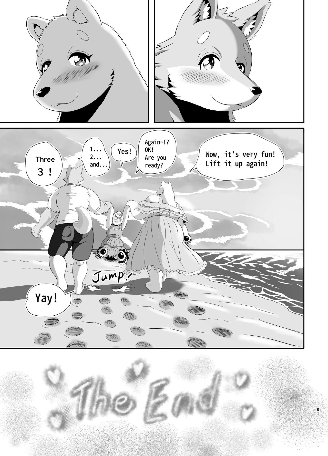 Beach Life Guard 30years old Polar bear woman First love  Kaihinkyumeishi Misoji Shirokumaonna Hajimete no Koi image number 52