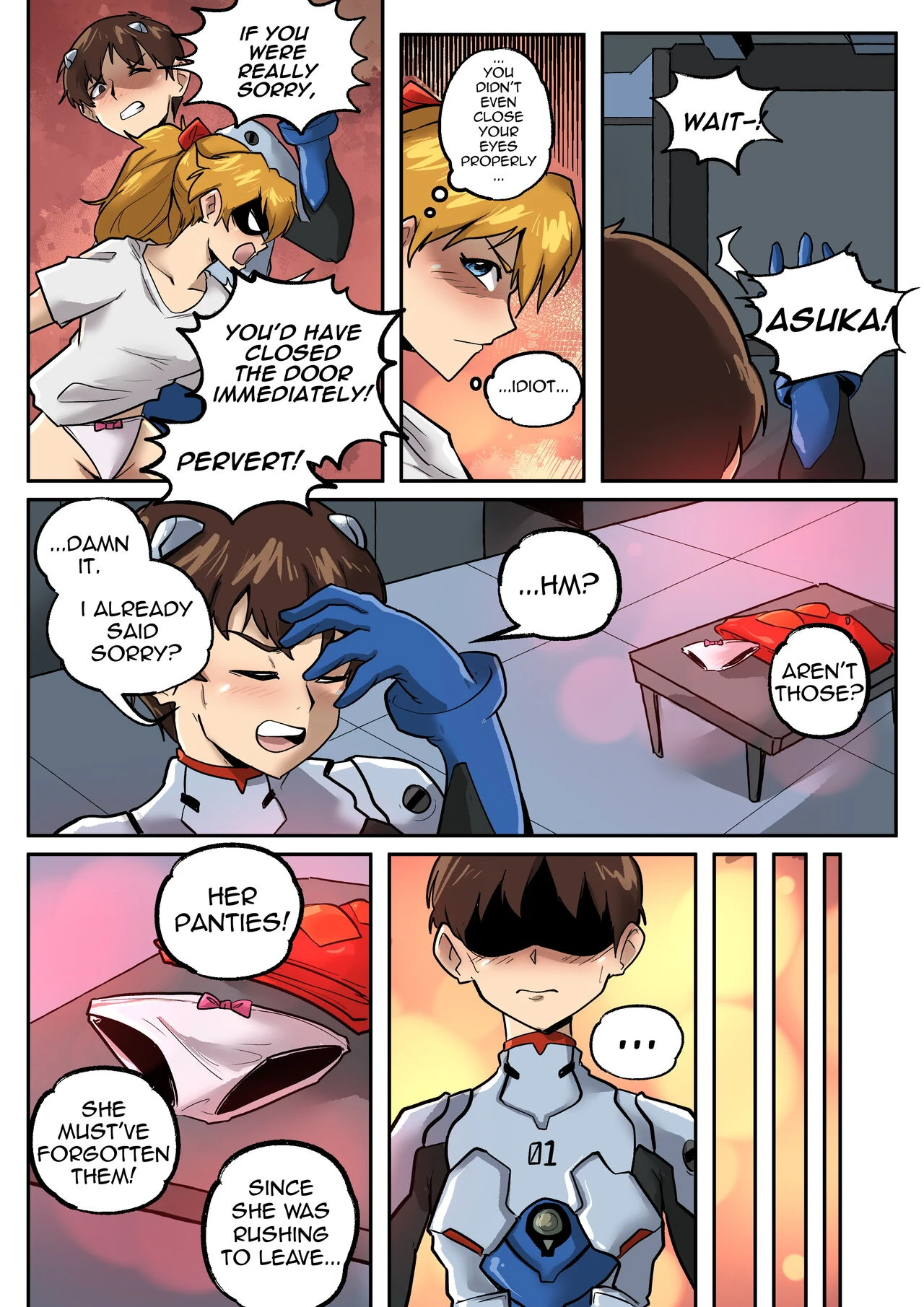 Evangelion Crossdressing image number 1