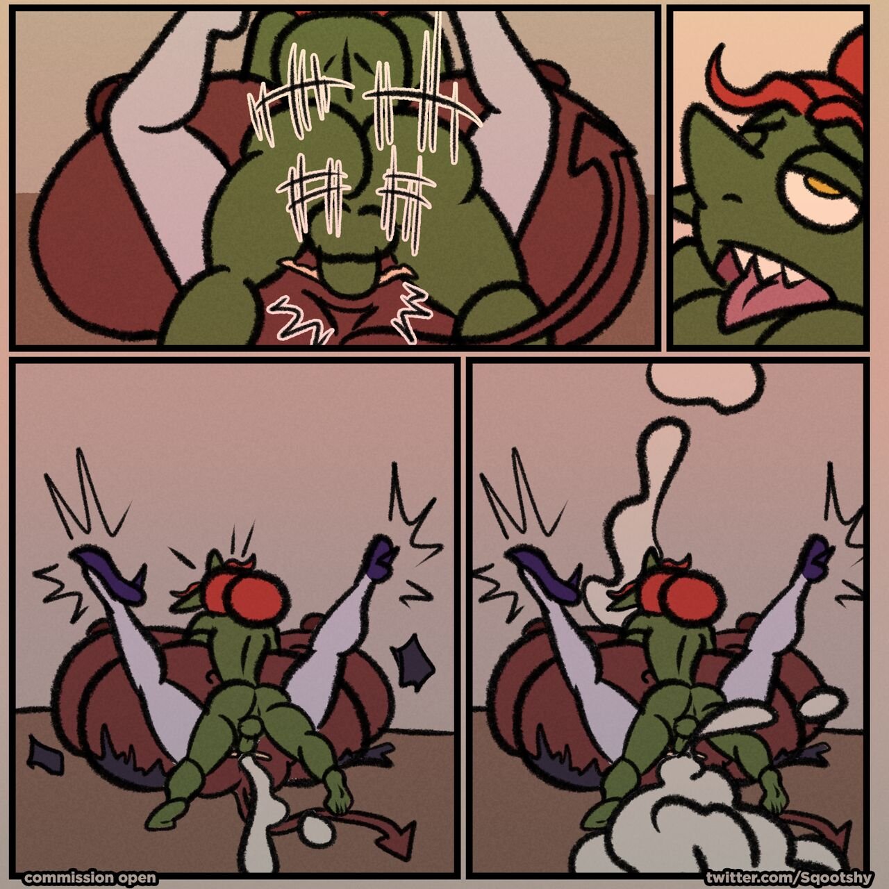 Sqootshy Comic - trouble trio image number 6