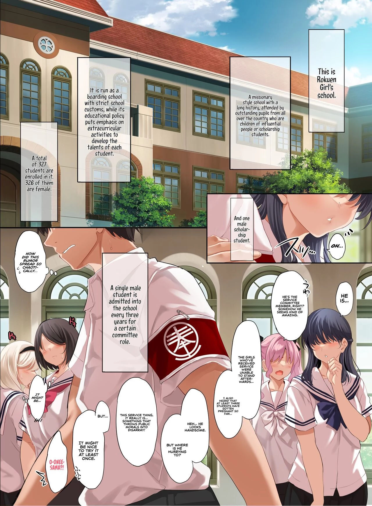 Jogakkou de Otoko Hitori na node Kousoku de Seiyoku no Hakeguchi ni Sareru Nichijou 2-Jigenme image number 2