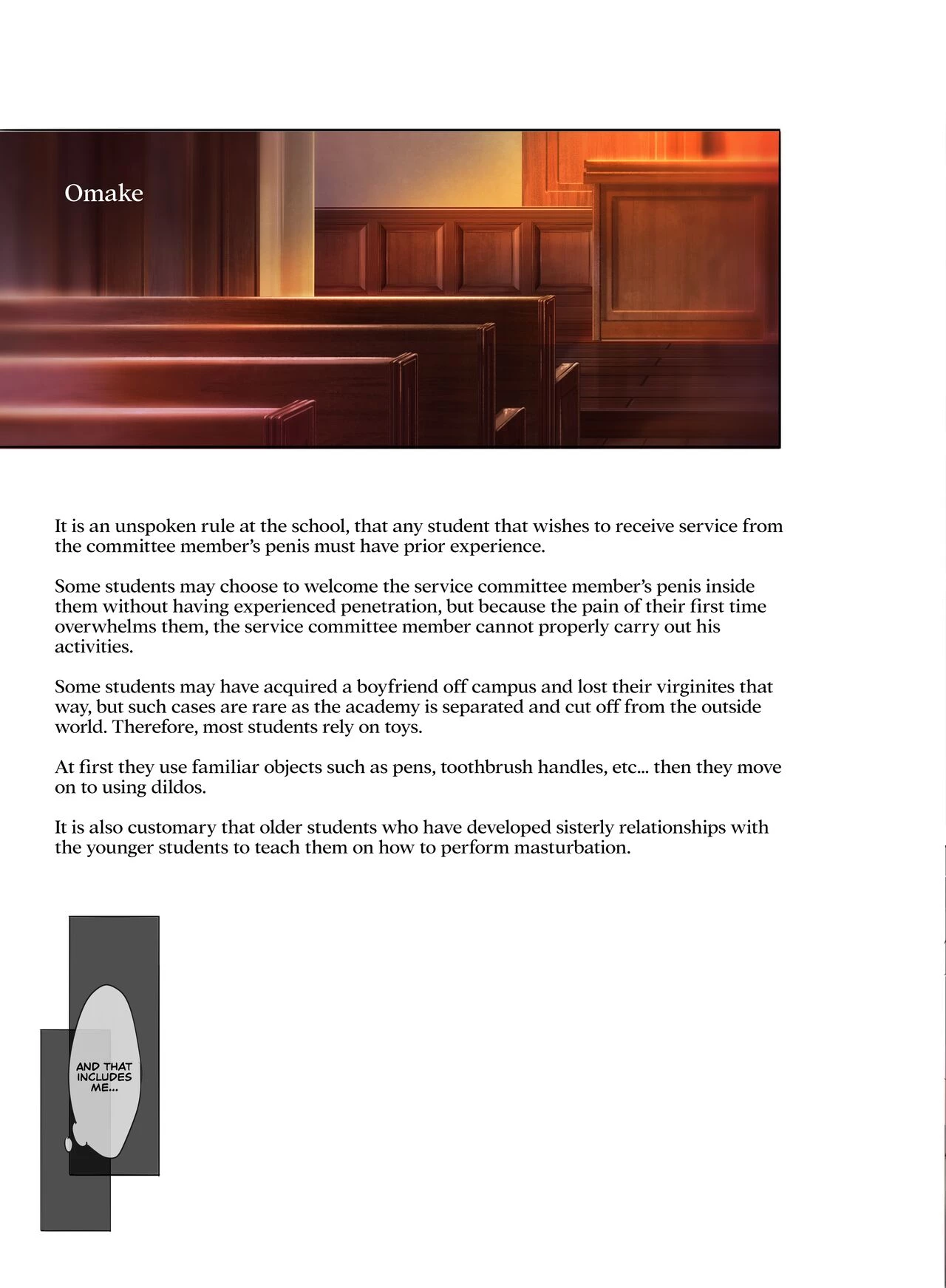 Jogakkou de Otoko Hitori na node Kousoku de Seiyoku no Hakeguchi ni Sareru Nichijou 2-Jigenme image number 49