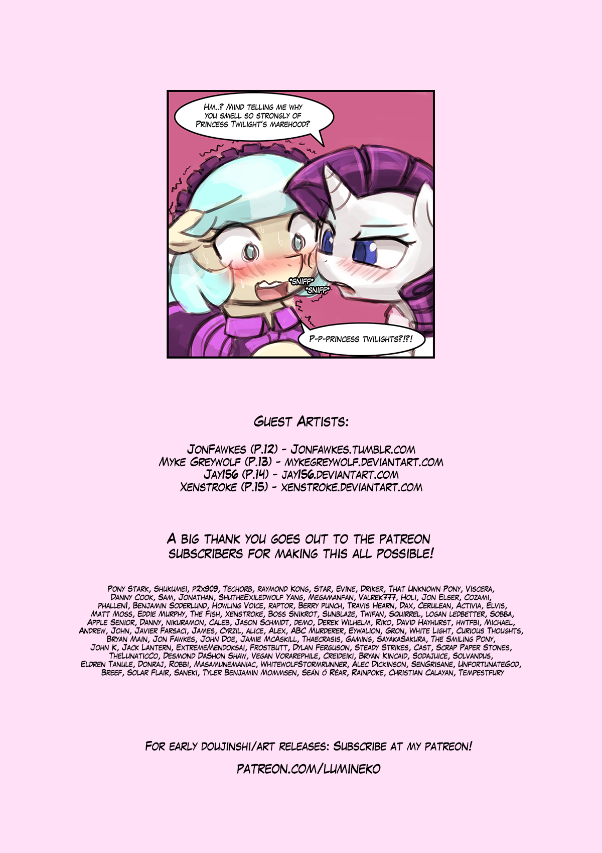 lumineko - Hot cocoa with marshmallows (My little pony) porn comic image number 11