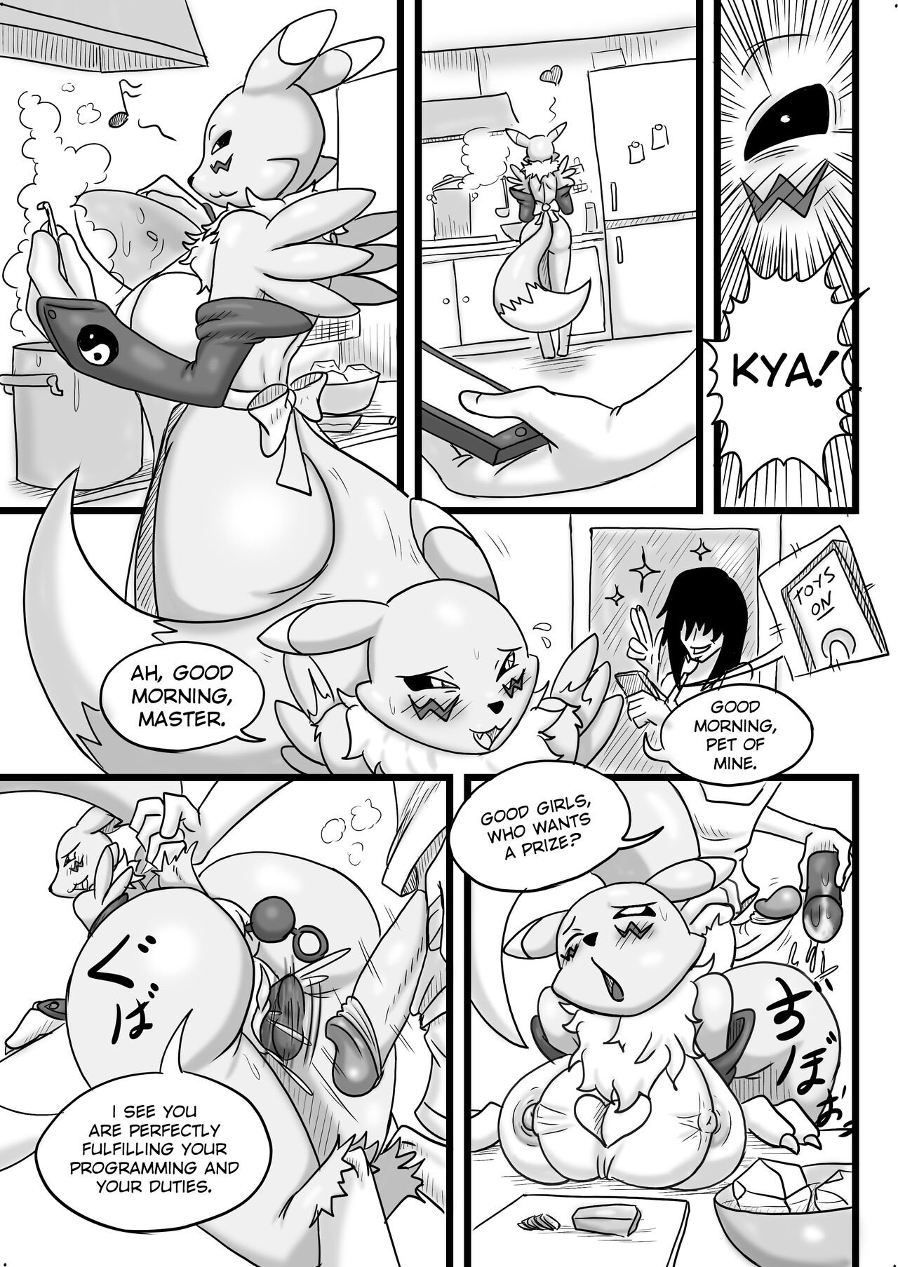 Studio Natsume - Fluffy Tail Series. Renamon incumming. image number 13