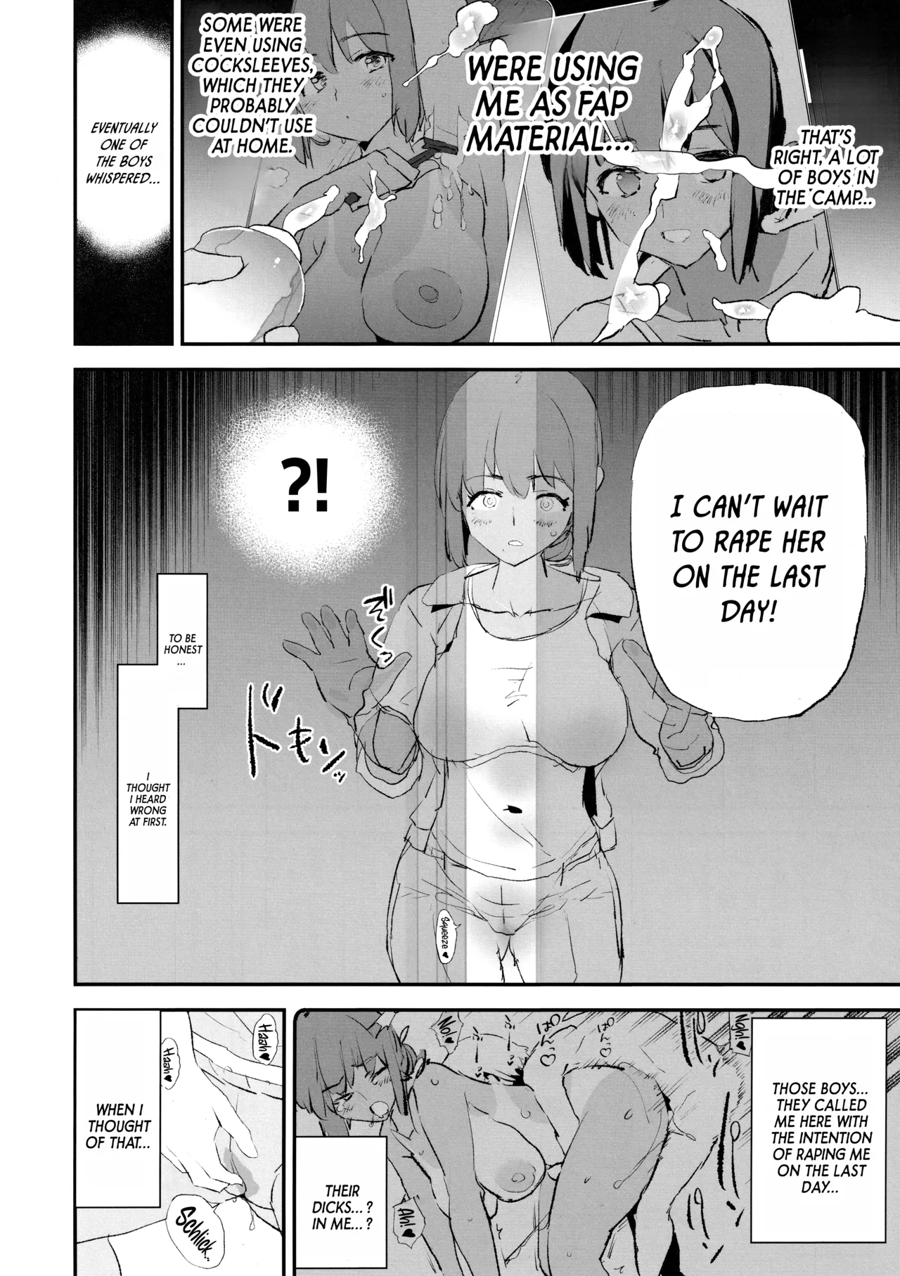 Cocksleeve Camps Hypnosis Lewd Interview -Haruka Shiina-  Onaho Gasshuku Saimin Dosukebe Interview Shiina Senpai image number 8