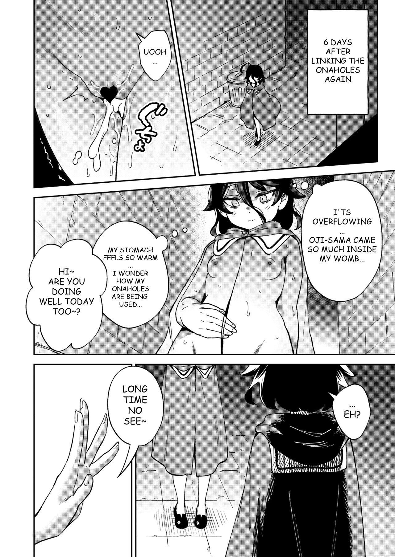 The Onahole Selling Maiden 2  Onaho Uri no Shoujo 2 ~Waruiko to Papa no Eroi Manga~ - The little ONAHO girl comic book image number 41