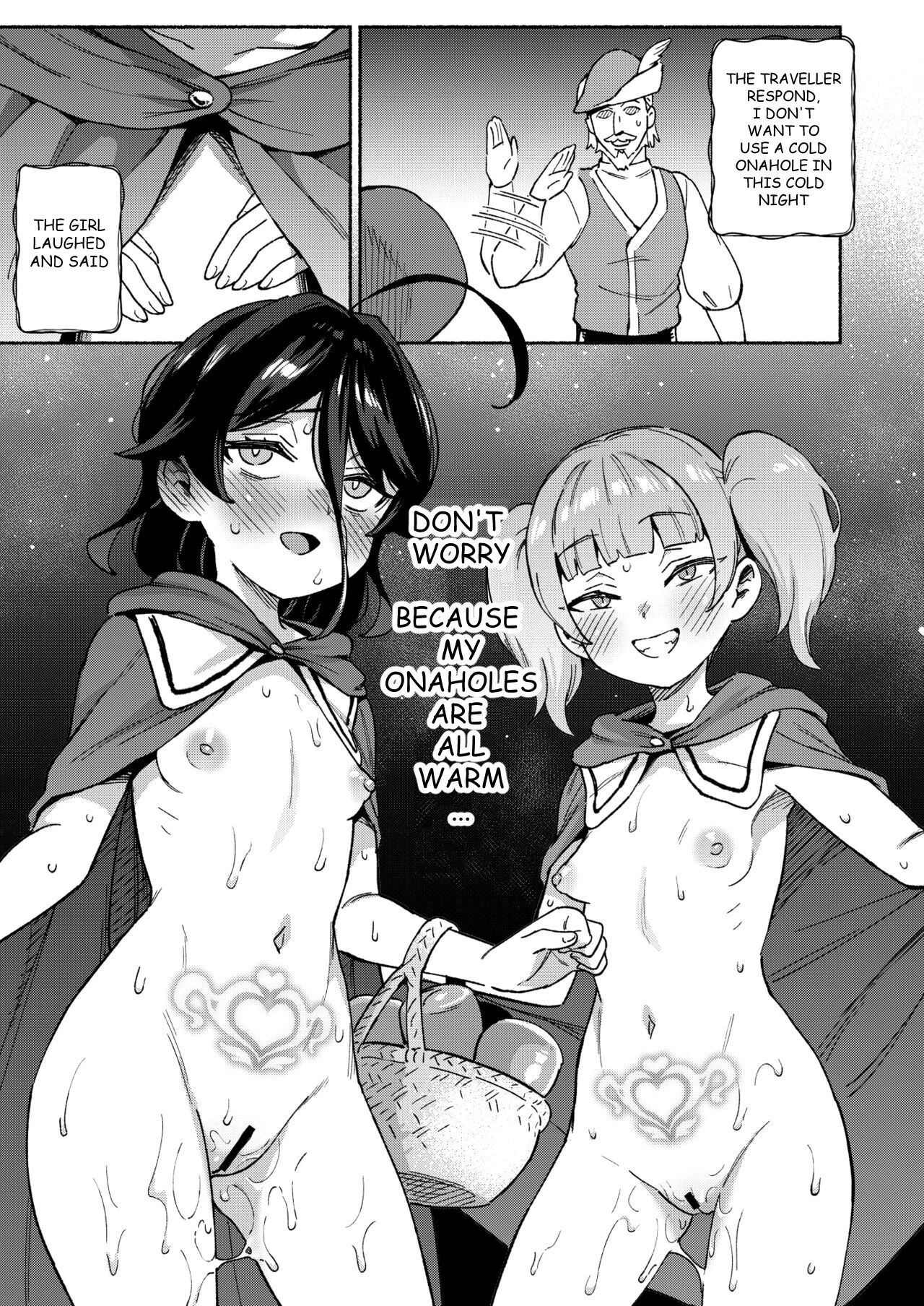The Onahole Selling Maiden 2  Onaho Uri no Shoujo 2 ~Waruiko to Papa no Eroi Manga~ - The little ONAHO girl comic book image number 62