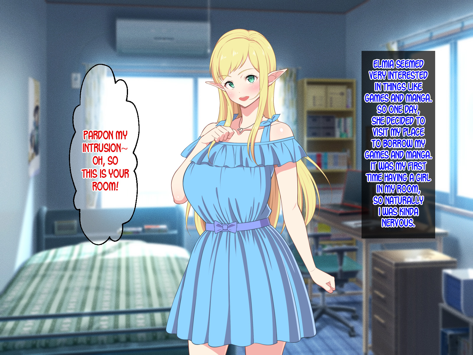 Ryuugakusei wa Dosukebe Bakunyuu JK Elf! image number 25