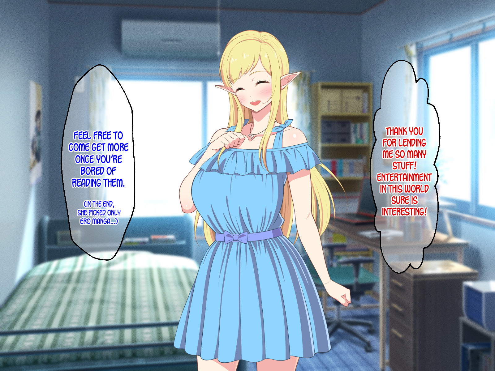 Ryuugakusei wa Dosukebe Bakunyuu JK Elf! image number 27