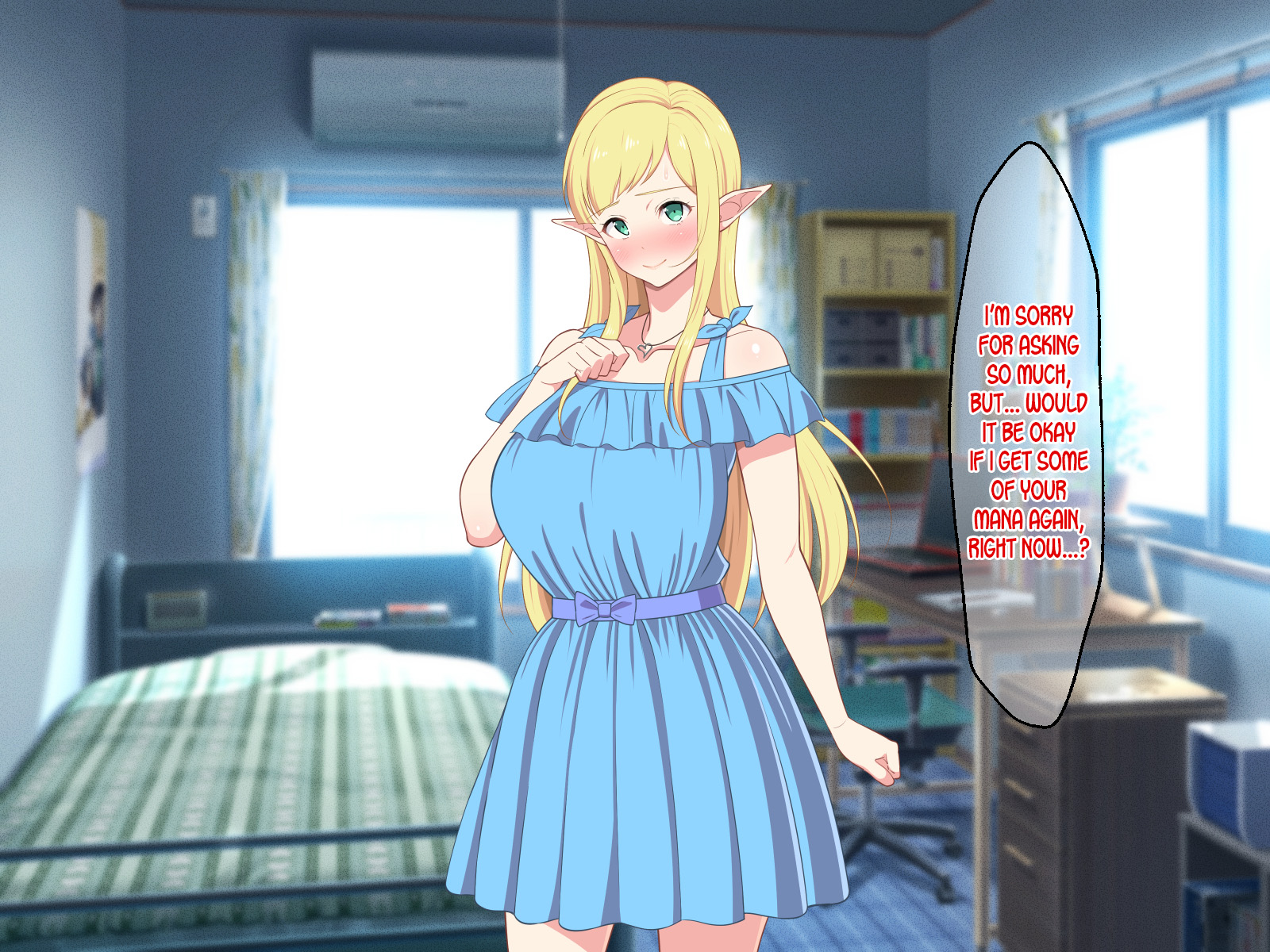 Ryuugakusei wa Dosukebe Bakunyuu JK Elf! image number 28