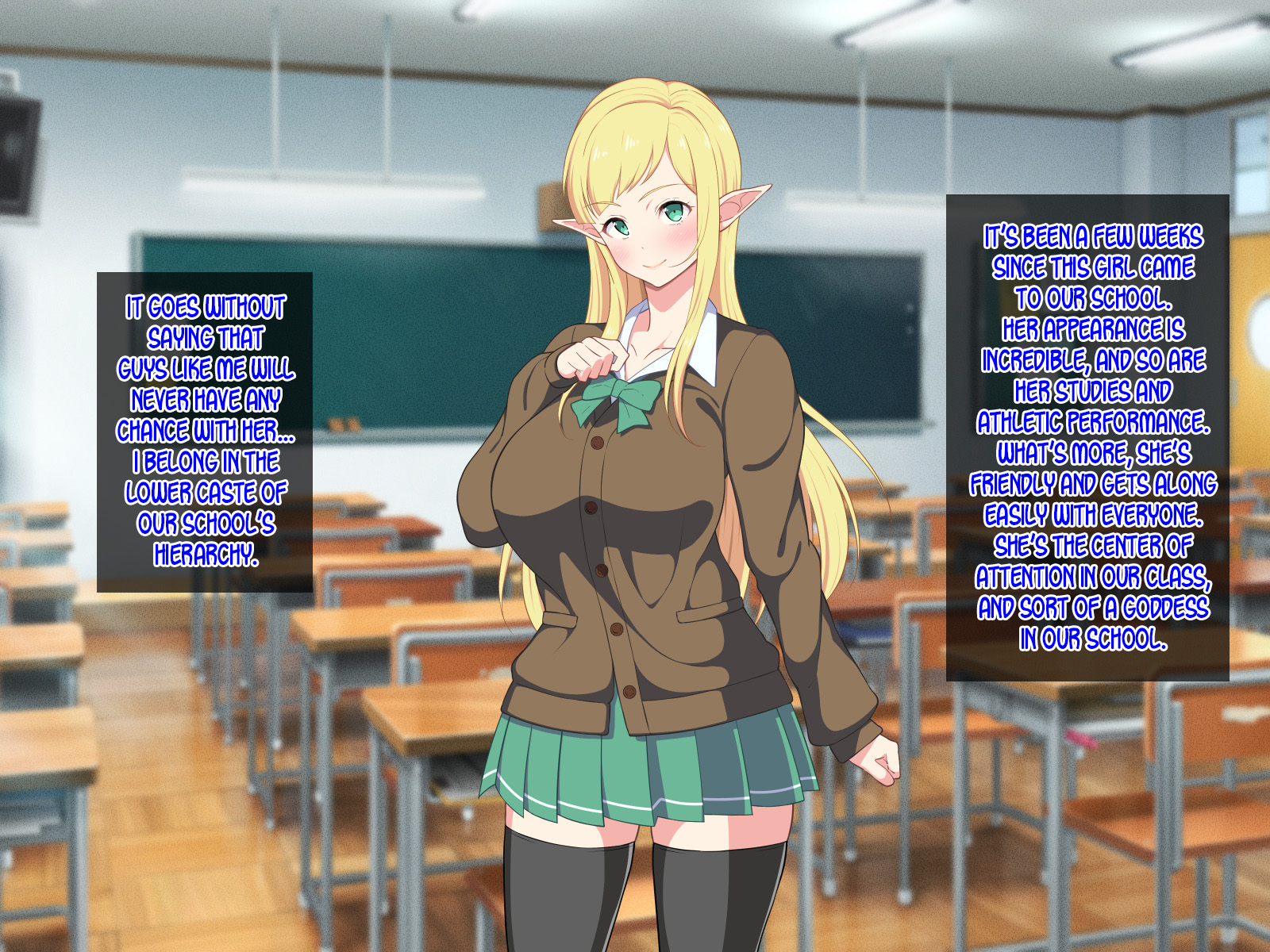 Ryuugakusei wa Dosukebe Bakunyuu JK Elf! image number 4