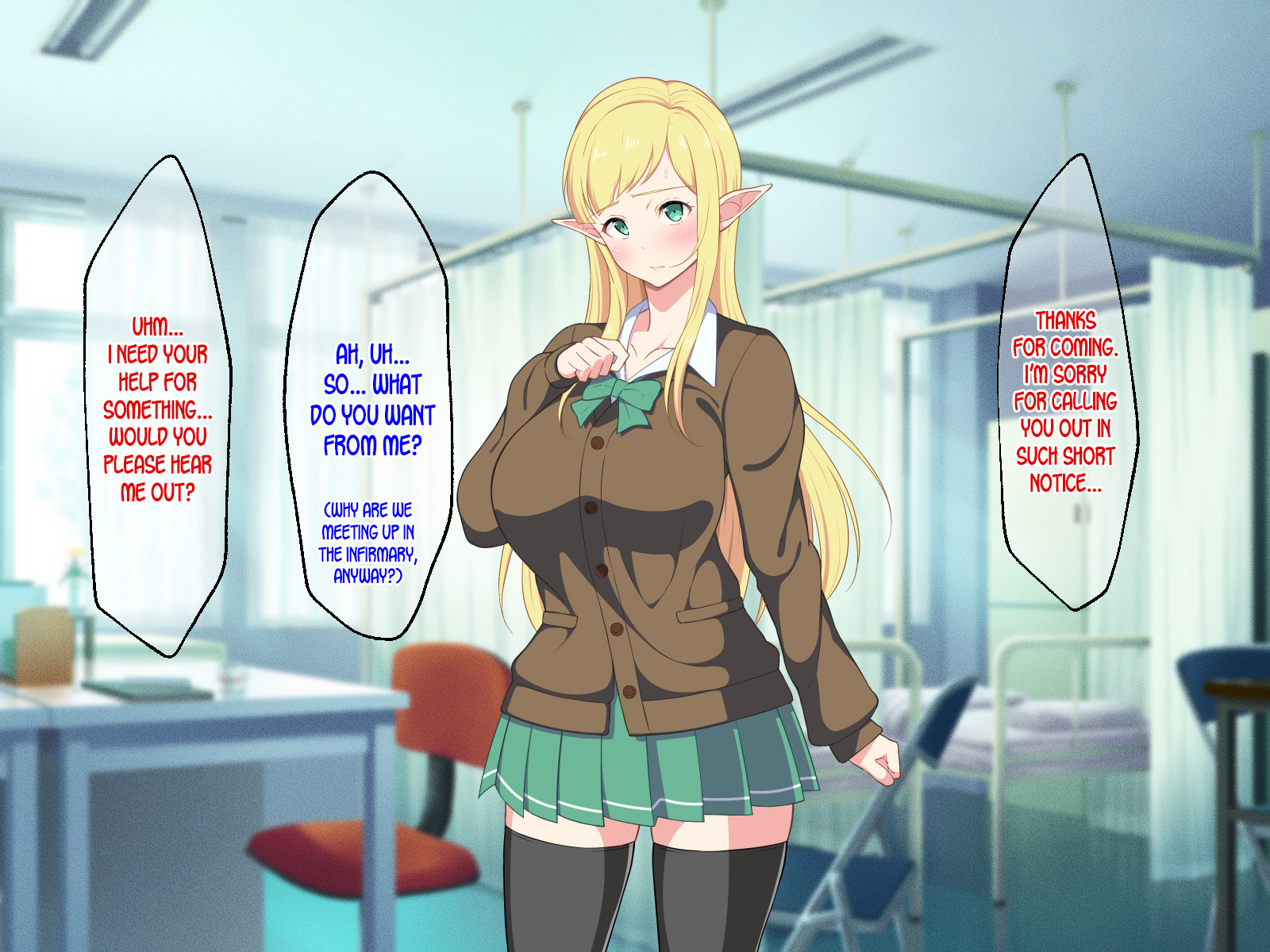 Ryuugakusei wa Dosukebe Bakunyuu JK Elf! image number 6