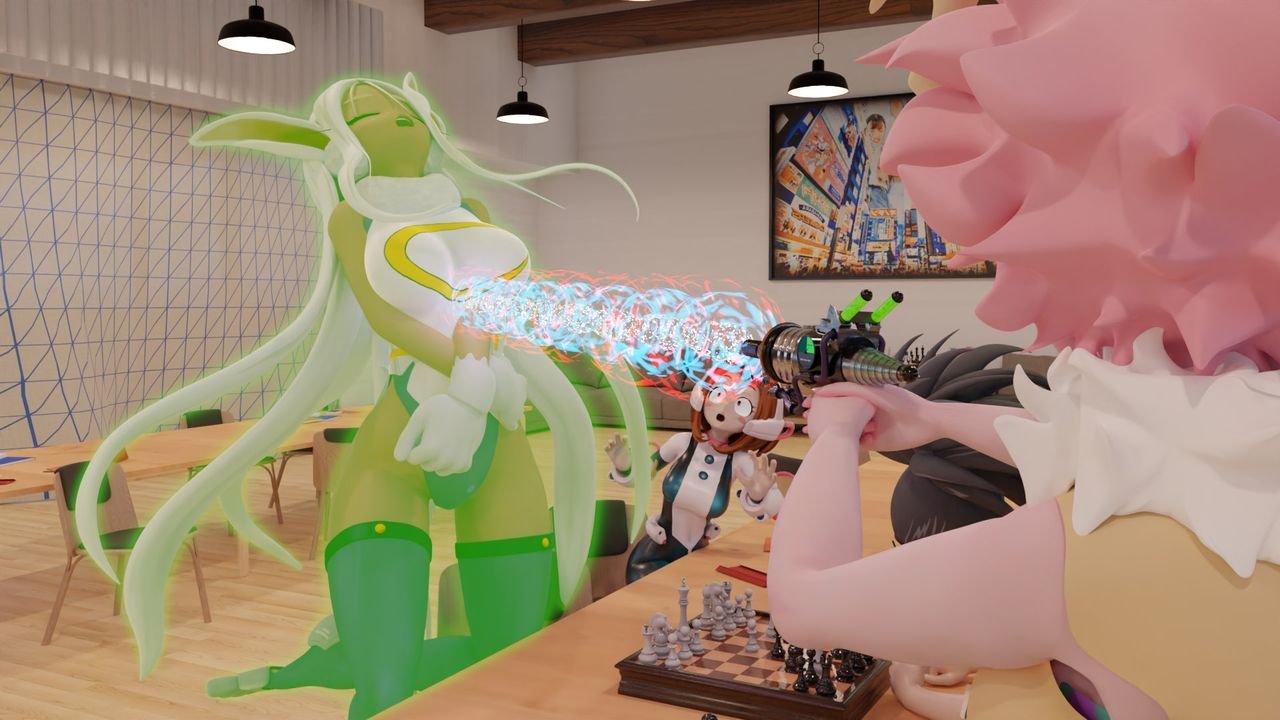 Slice of Size - My Hero Size Gun porn comic image number 4