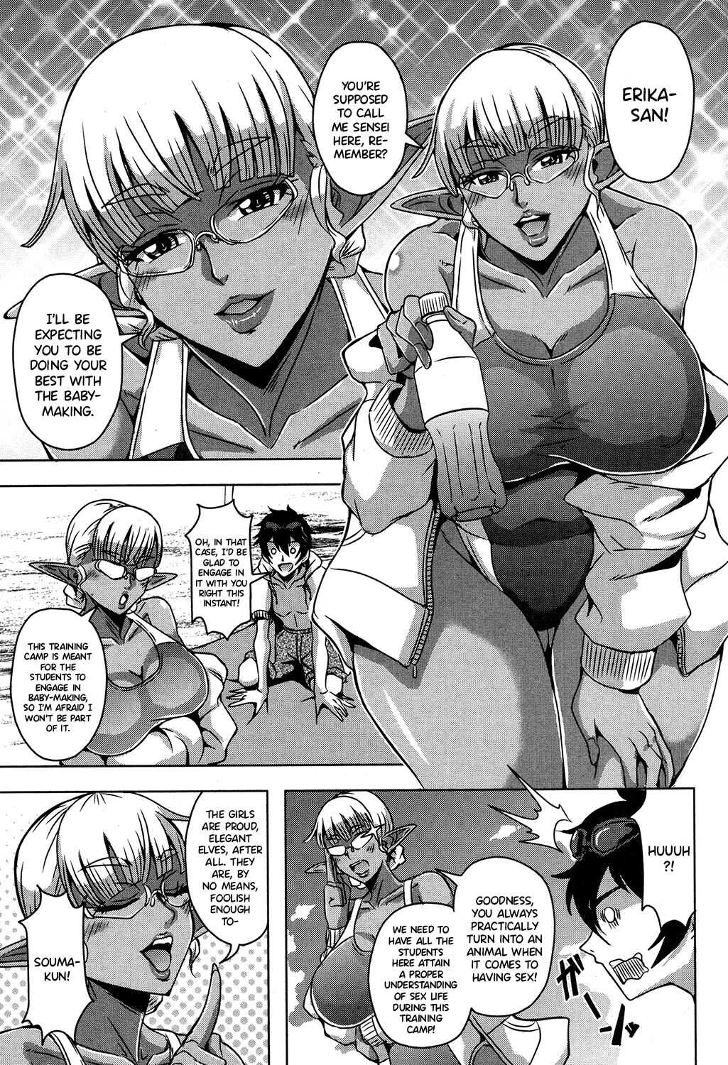 Elf Harem Academia Nangoku Kozukuri Gasshuku Hen image number 4
