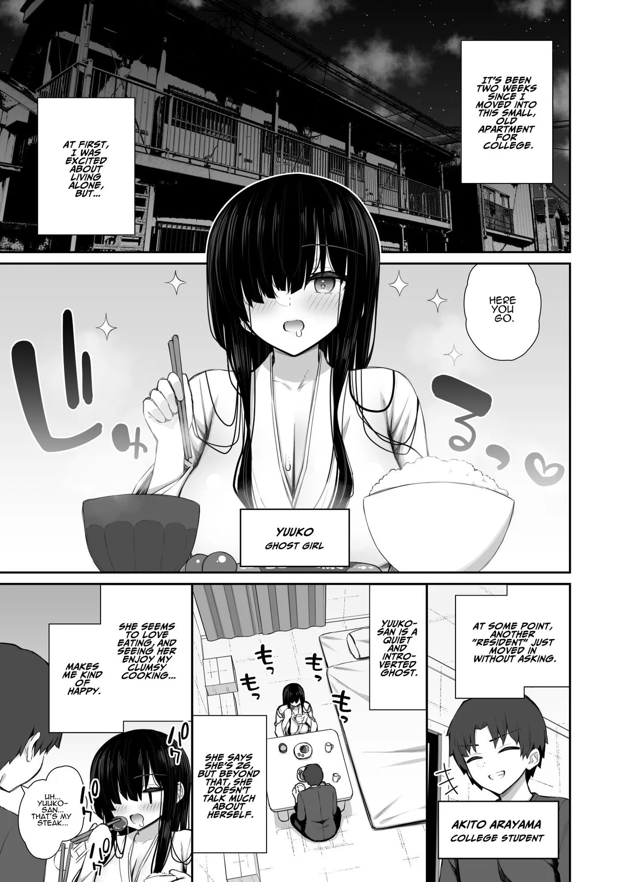 Have Your Way With The Freeloading Gloomy Ghost Woman 2  Katte ni Sumitsuiteru InCha Yuurei no Karada o Suki Katte suru Hanashi image number 2