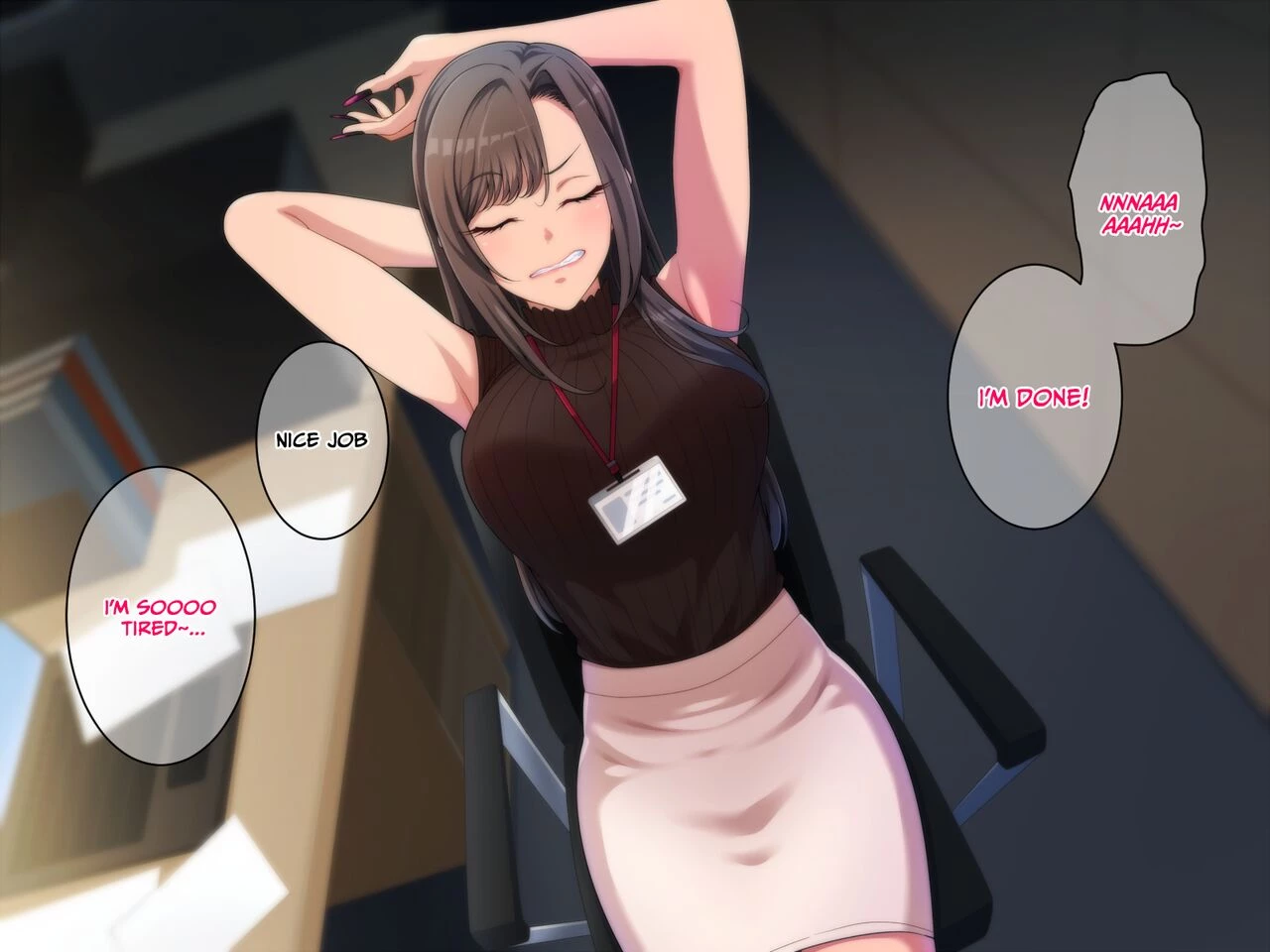 Seiyoku Obake no Douryou to Shinu hodo Sex shita Yoru image number 1