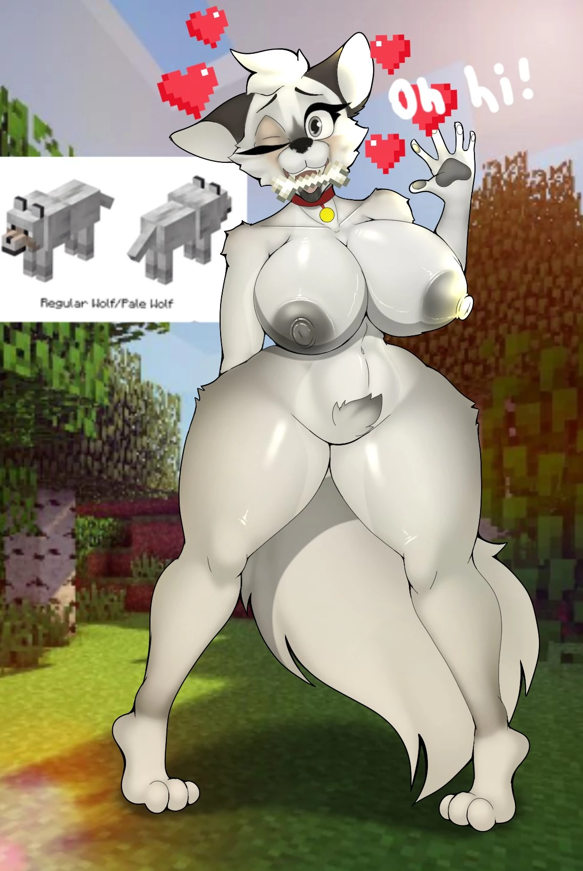 Minecraft Wolves image number 37