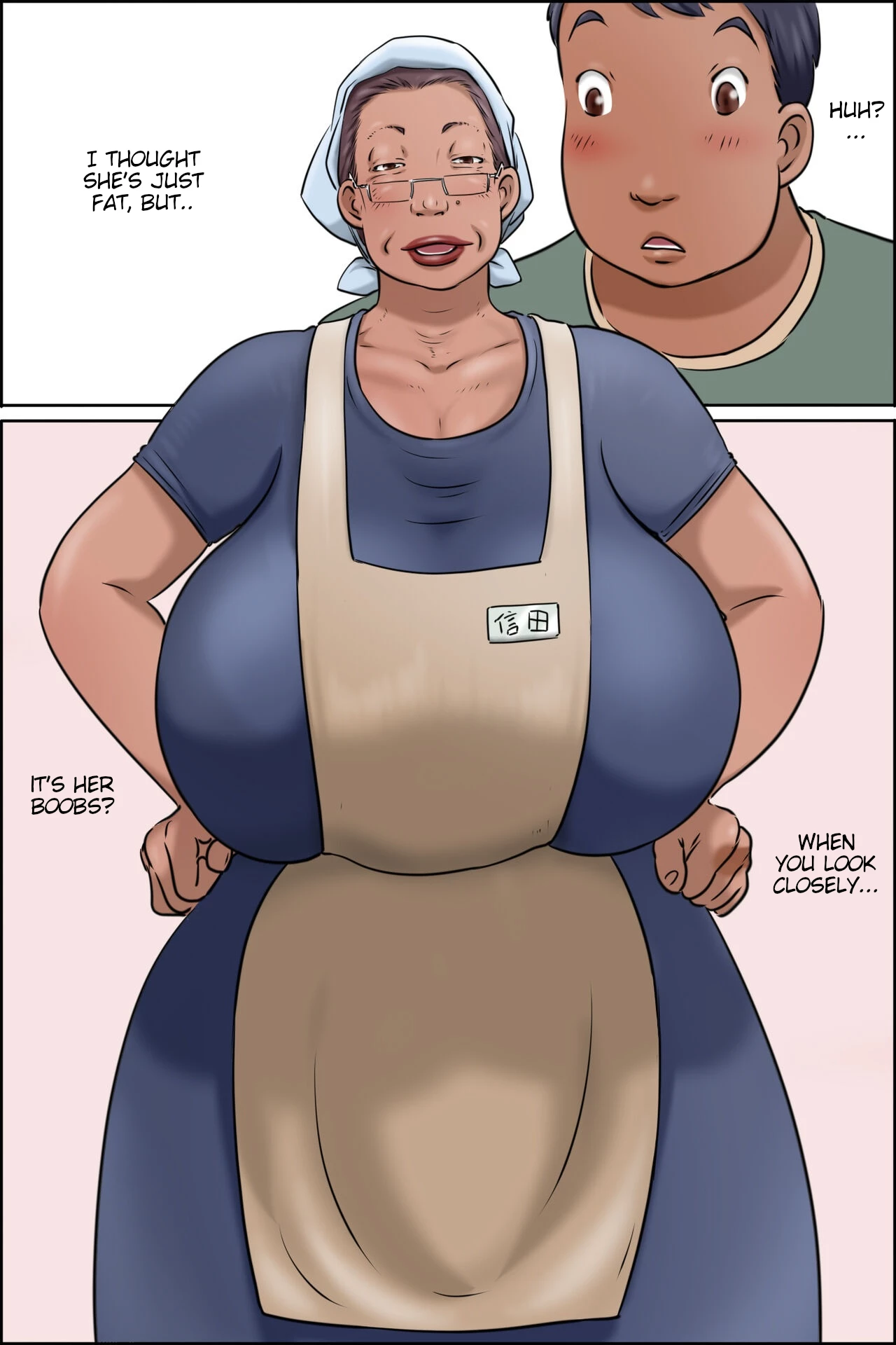 Gakushoku no Oba-chan Kakaku Hikaku-Granny From The School Cafeteria image number 5