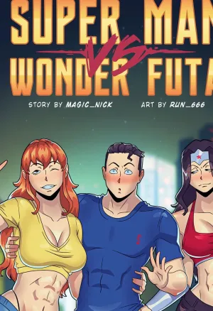Super Man VS Wonder Futa