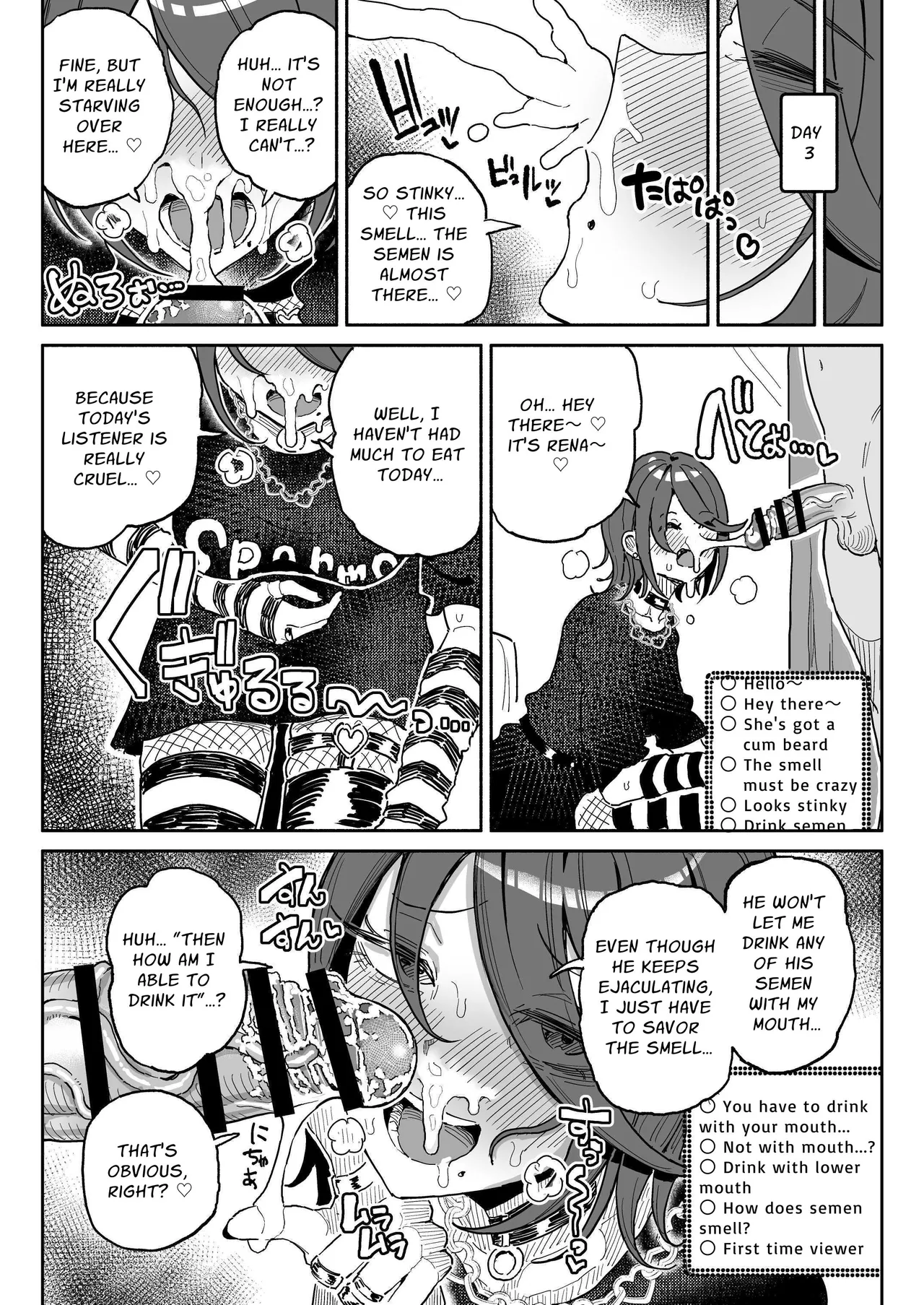 Dick Sniffin Tubers 1 Week Smegma Ridden Cumlife  Chin Kagi Kei Haishinsha Isshuukan Chinkasu Zamen Seikatsu image number 9