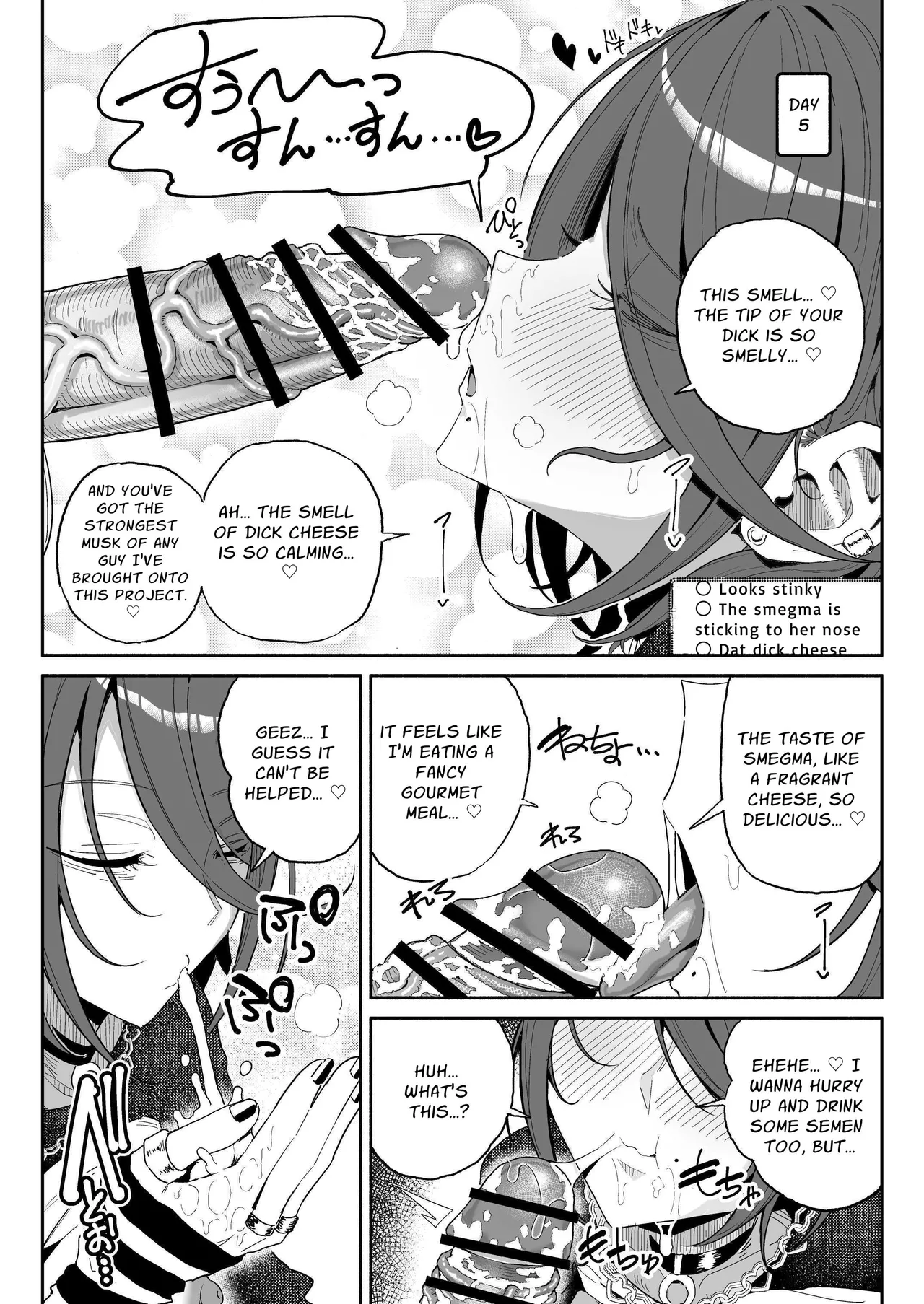 Dick Sniffin Tubers 1 Week Smegma Ridden Cumlife  Chin Kagi Kei Haishinsha Isshuukan Chinkasu Zamen Seikatsu image number 17