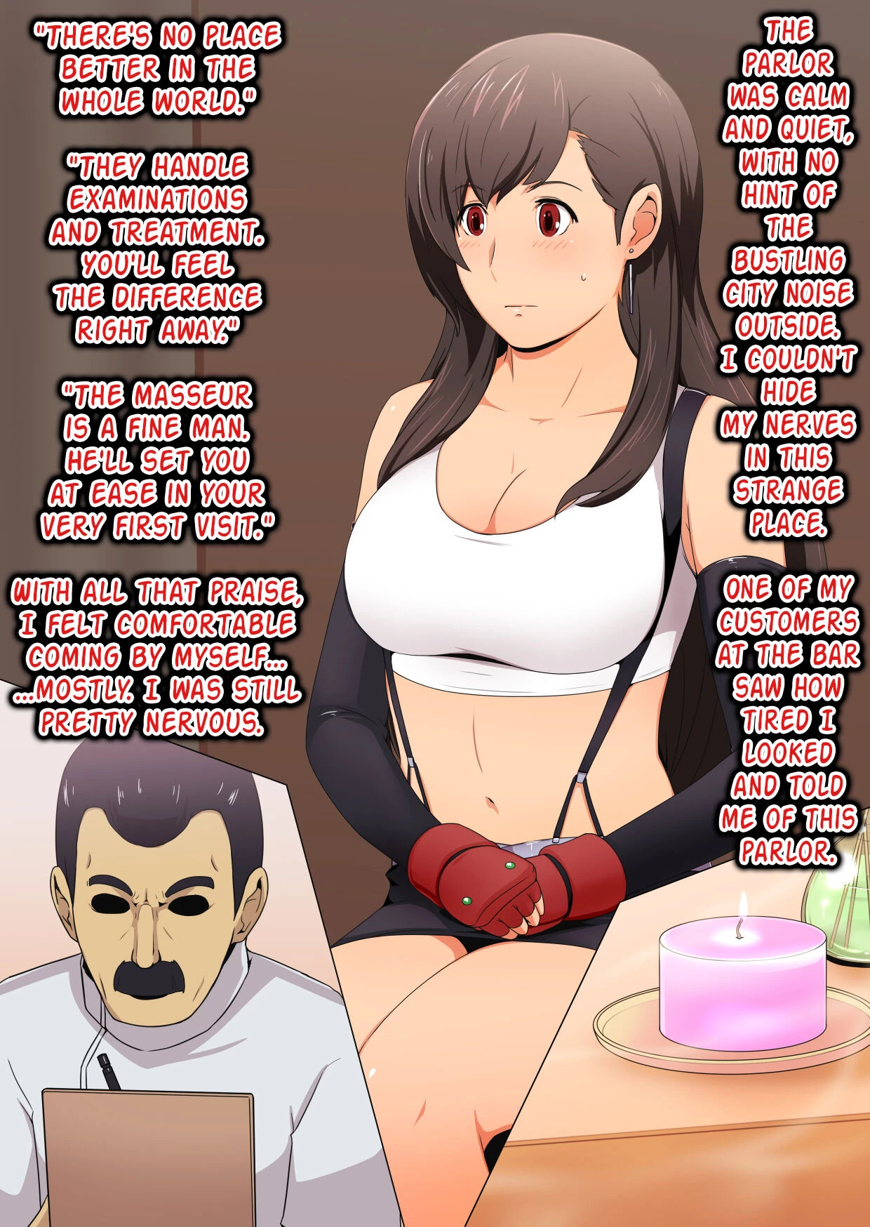 Melty Skin Ladies ~Tifa and the Sketchy Masseur~ image number 2