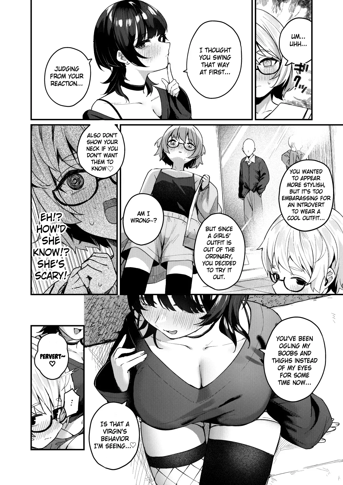 The Story of When a Virgin-Hunter Lady Played with My Feelings and Sucked Me Dry  Boku no Kimochi wo Moteasobu Doutei Kari Onee-san ni Shiboraremakuru Hanashi image number 4