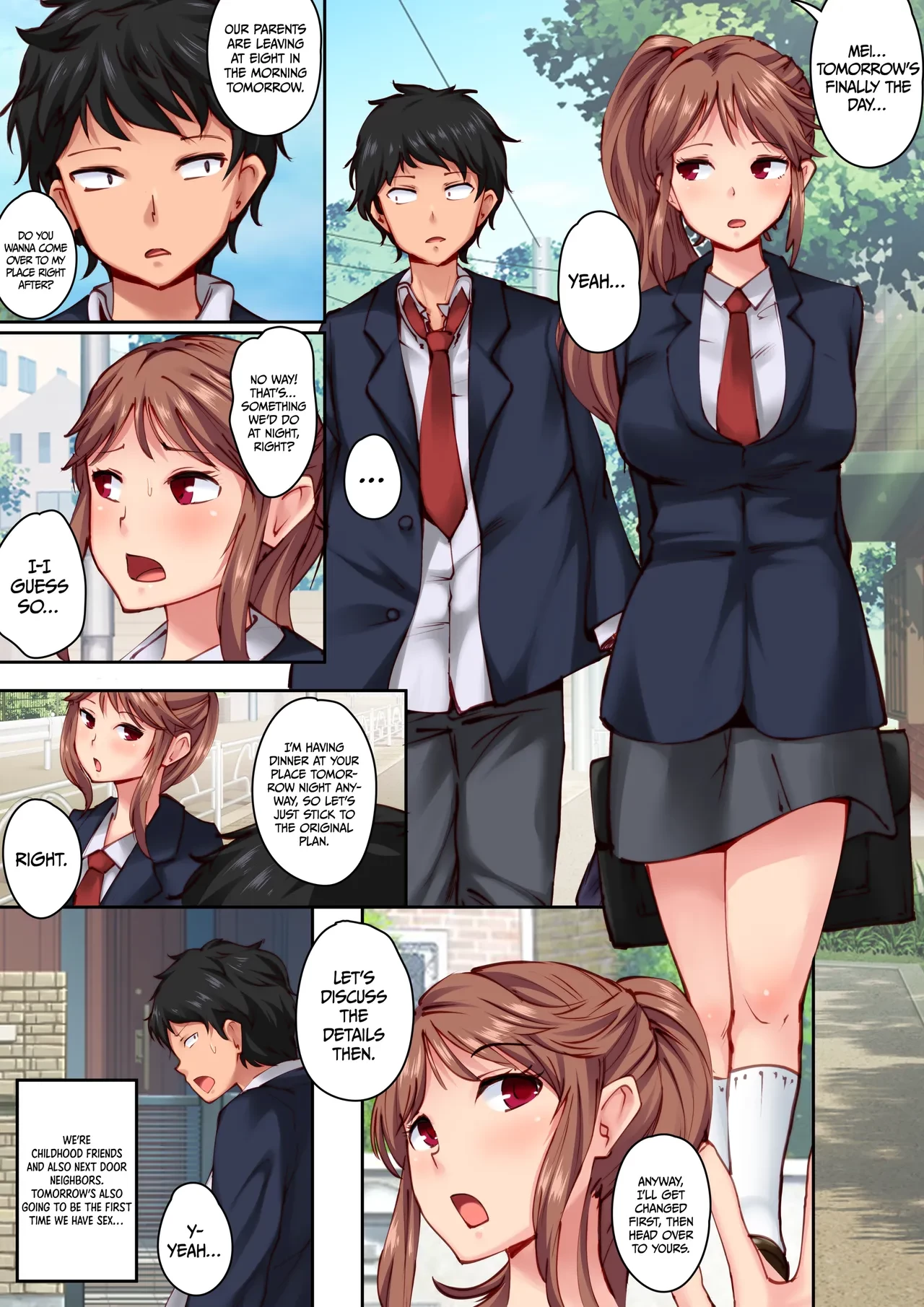 Home Alone Romp with my Childhood Friend  Osananajimi ga Konnani Kimochi ii Nante image number 1