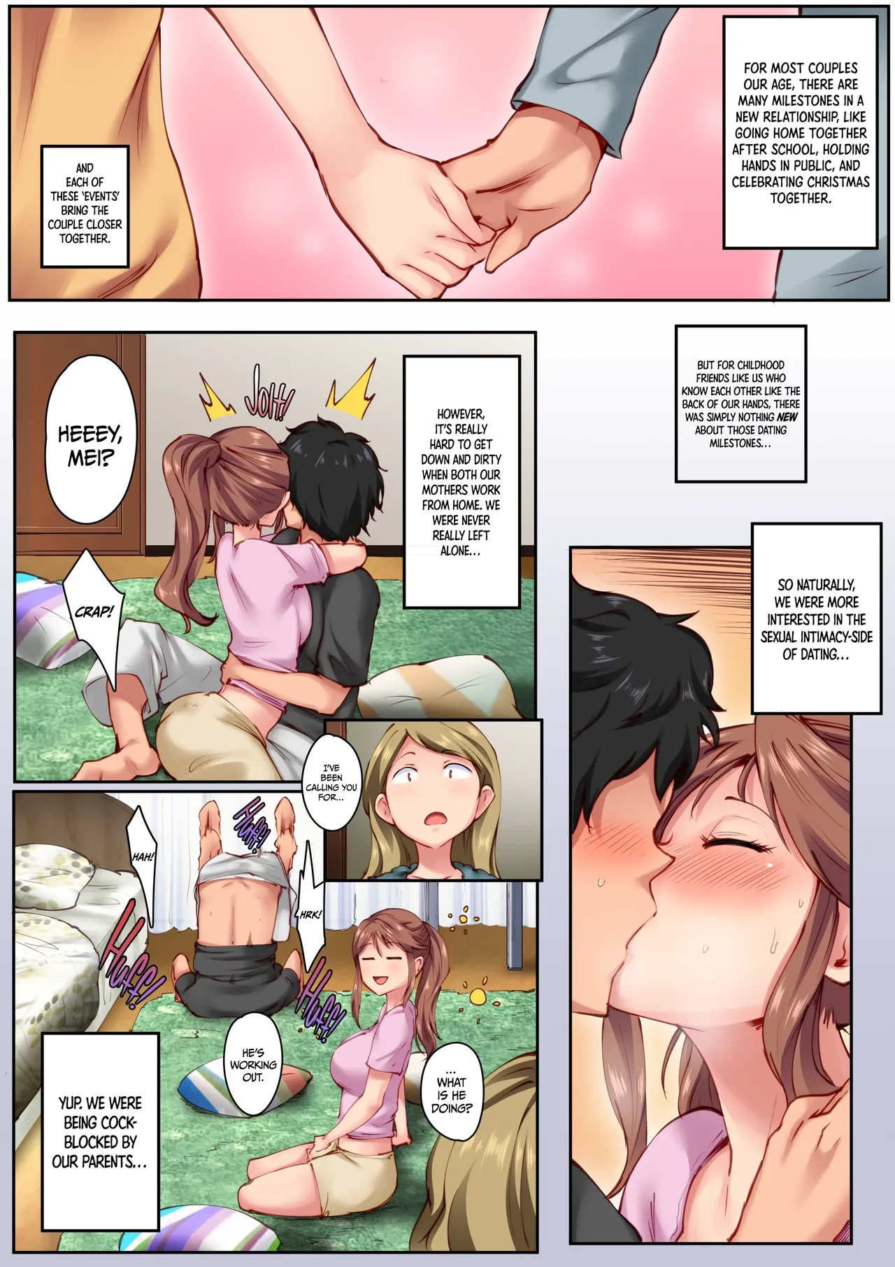 Home Alone Romp with my Childhood Friend  Osananajimi ga Konnani Kimochi ii Nante image number 3
