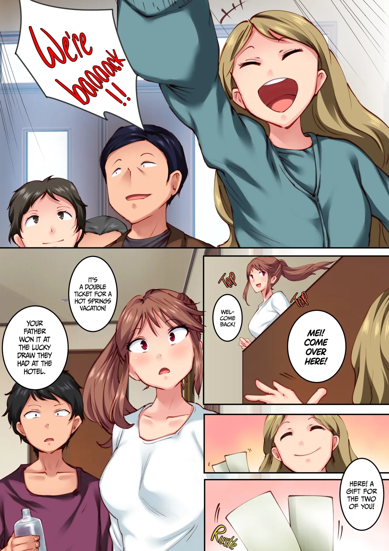 Home Alone Romp with my Childhood Friend  Osananajimi ga Konnani Kimochi ii Nante image number 39