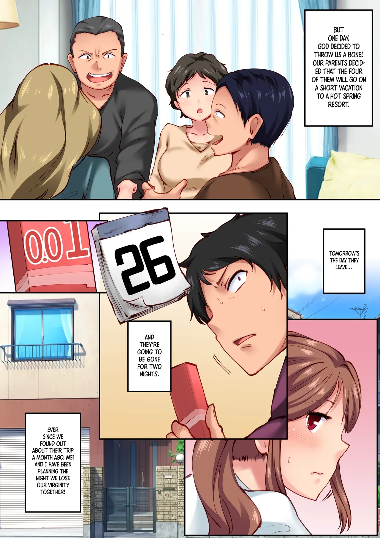 Home Alone Romp with my Childhood Friend  Osananajimi ga Konnani Kimochi ii Nante image number 4
