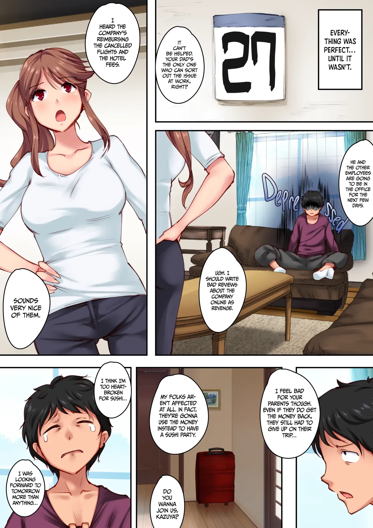 Home Alone Romp with my Childhood Friend  Osananajimi ga Konnani Kimochi ii Nante image number 5