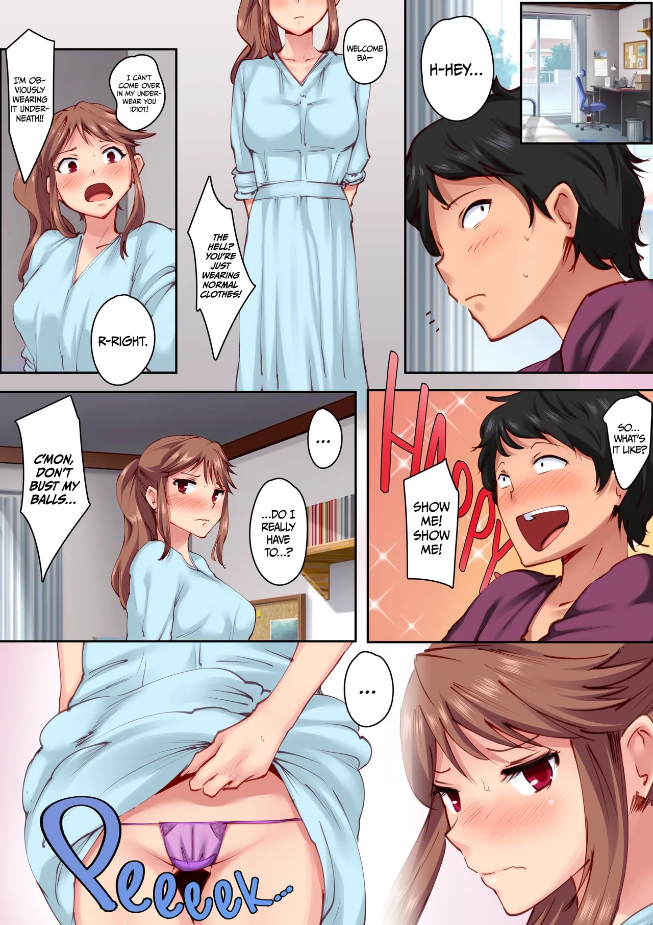 Home Alone Romp with my Childhood Friend  Osananajimi ga Konnani Kimochi ii Nante image number 8