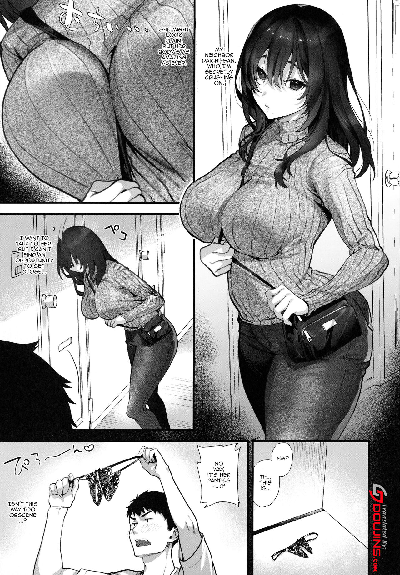 sagejoh (sage joh) Otonari-san wa InCha ppoi no ni Kakure Bitch Even Though My Neighbor Looks Anti-Social Shes Secretly a Slut English image number 2