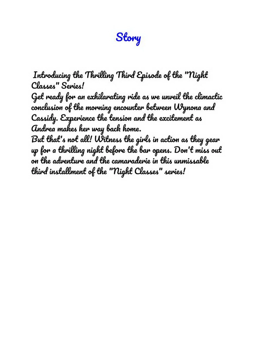 Night Classes 3 image number 4