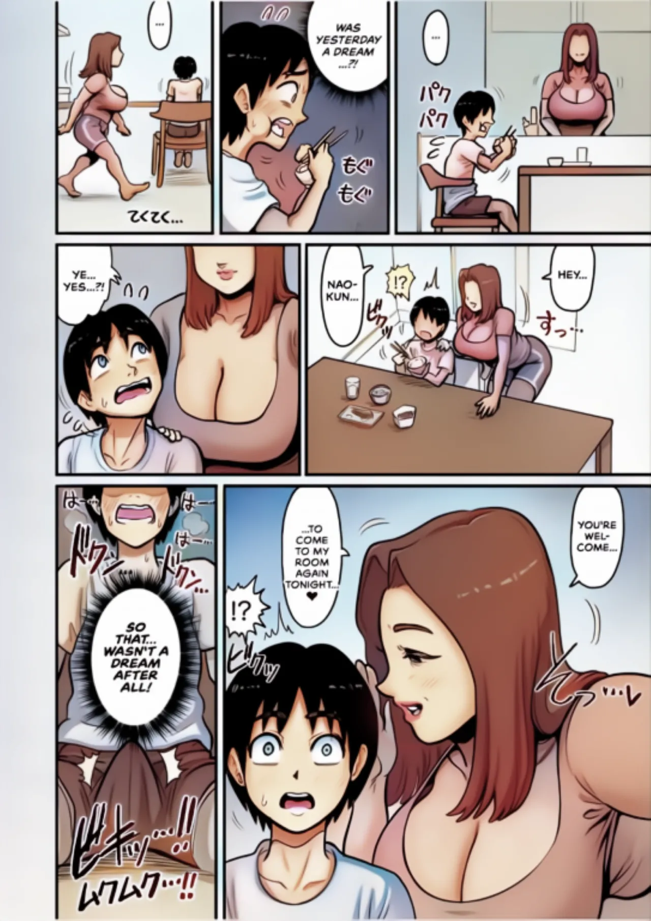 Extremely Busty Aunt Mates With Relatives Kid image number 18