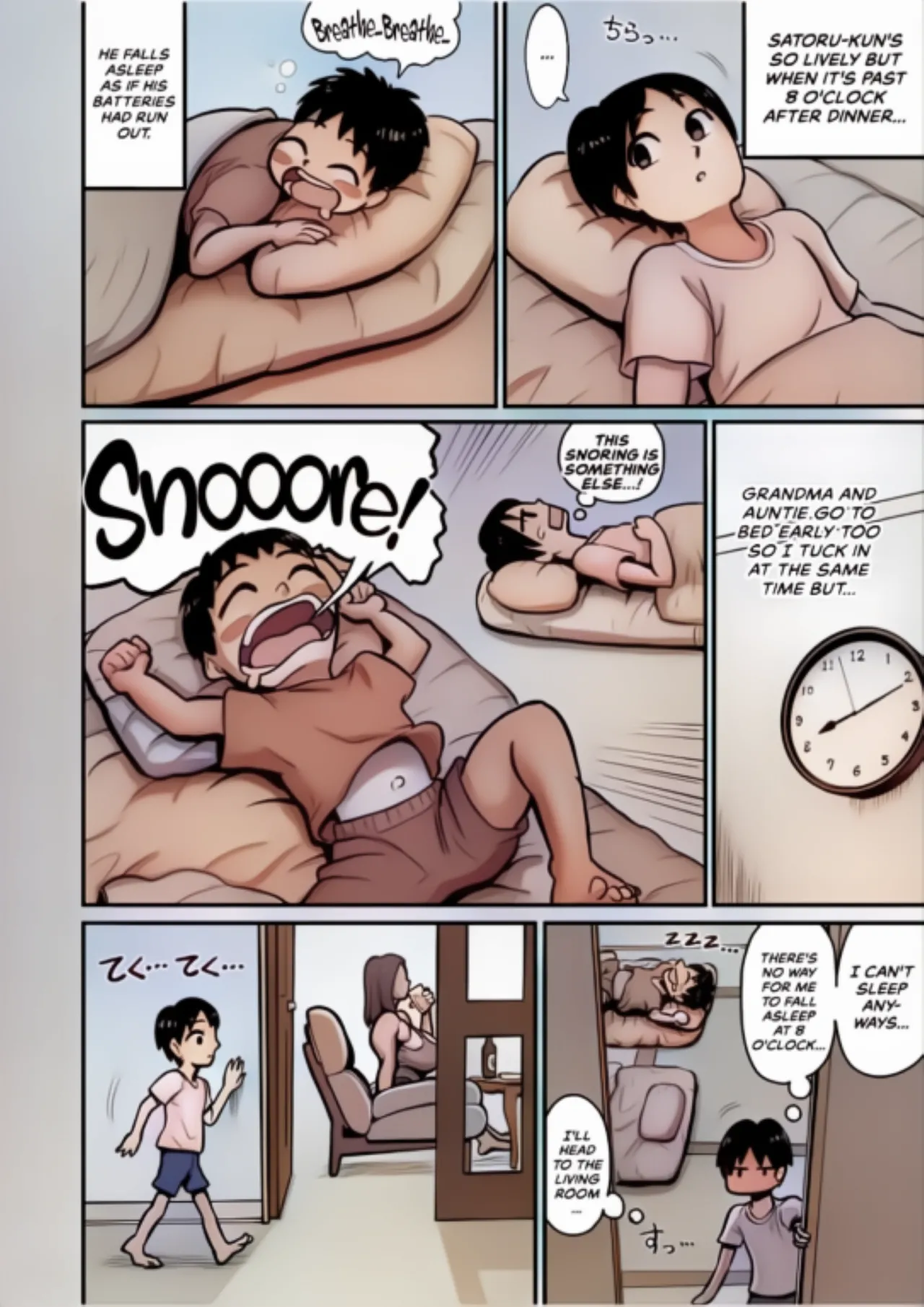 Extremely Busty Aunt Mates With Relatives Kid image number 4