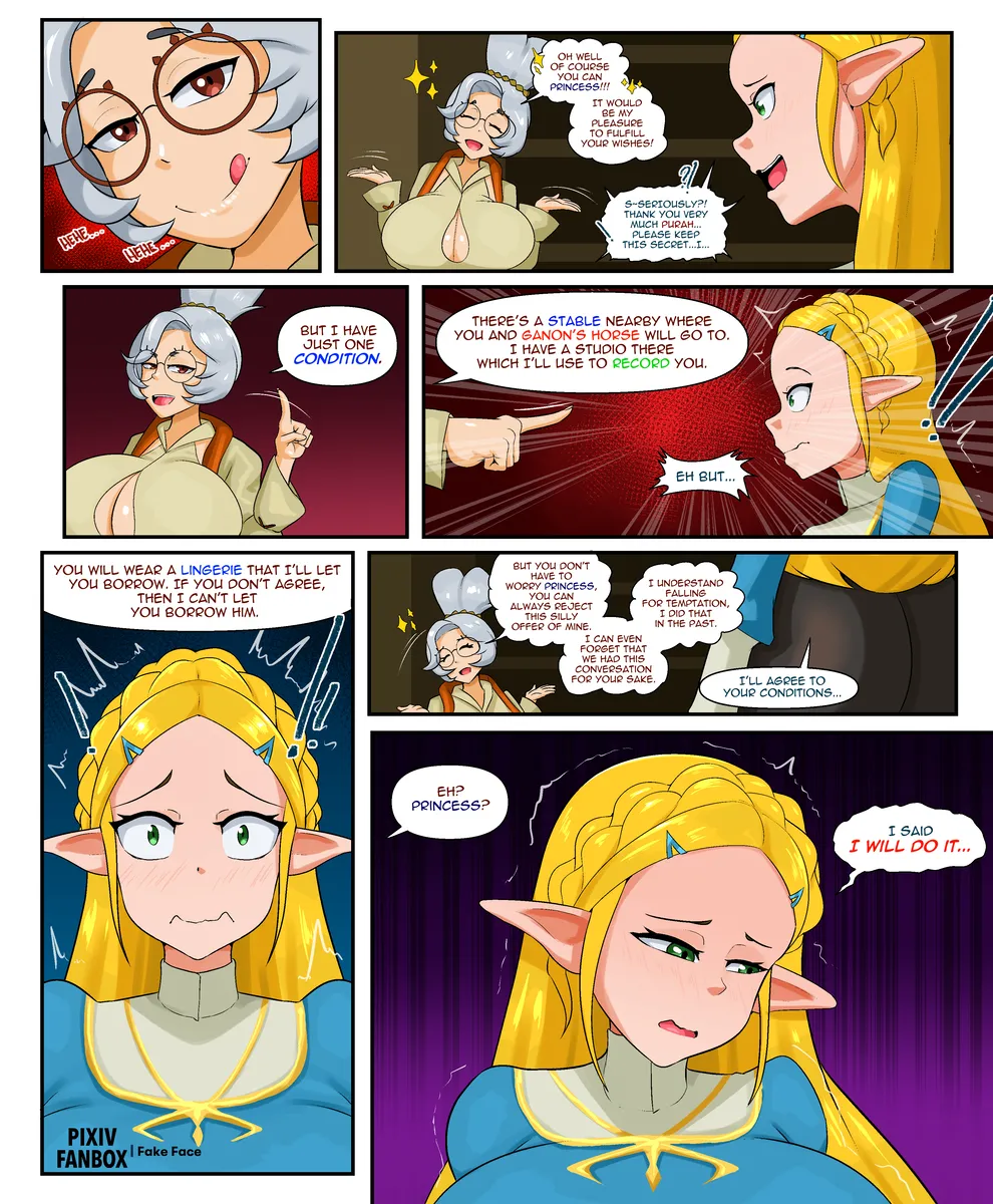 ZELDA X GANON HORSE image number 1