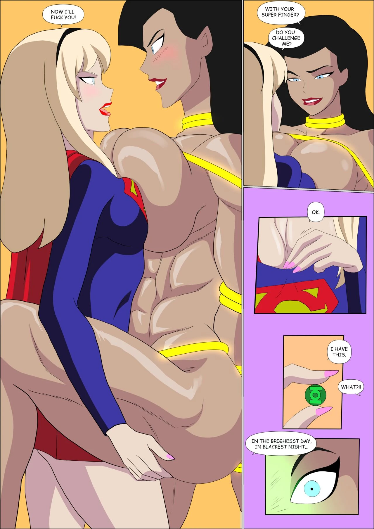Supergirl X Wonder Woman image number 13