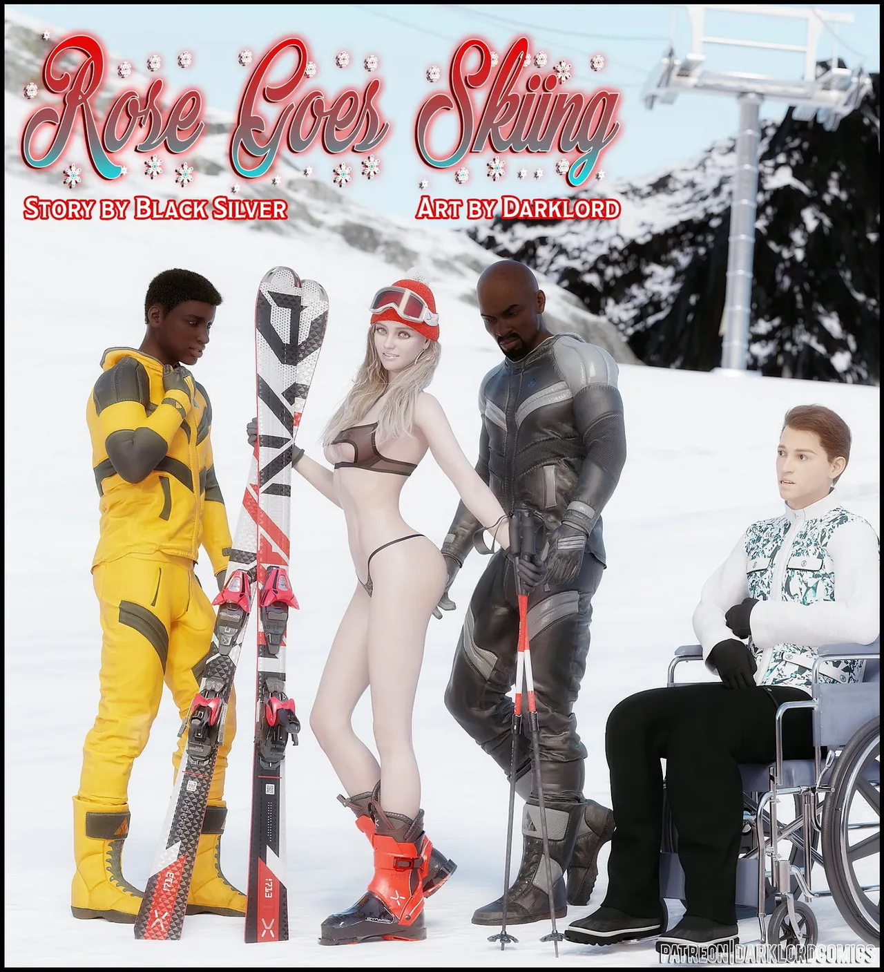 Rose Goes Skiing