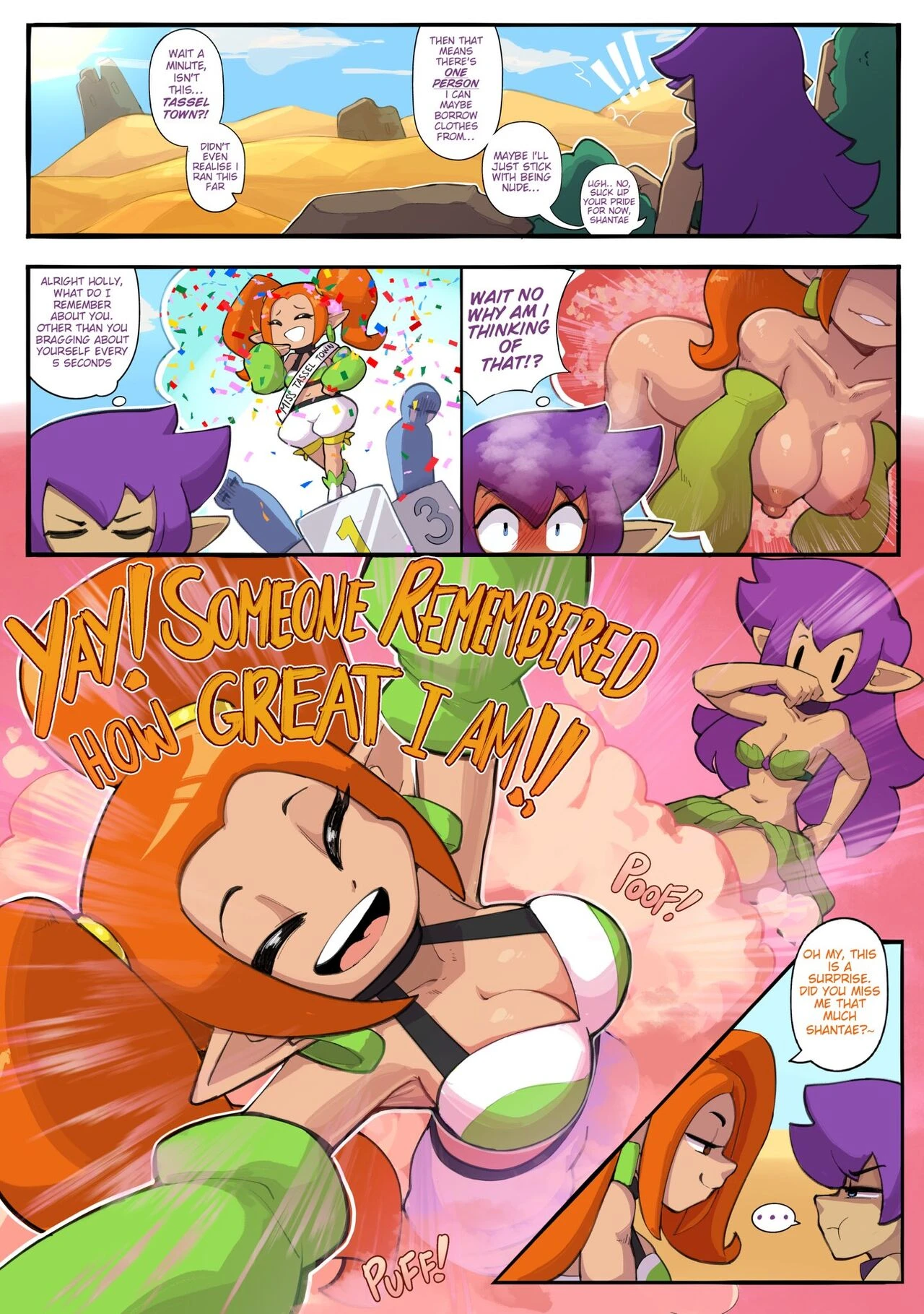 Shantae : Trouble in Tassel Town image number 2