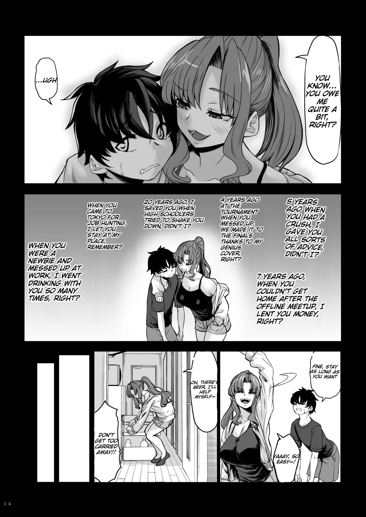Shinchou 211 cm no Jirai-kei Joshi ni Nerawarete mou Nigerarenai 2 image number 12
